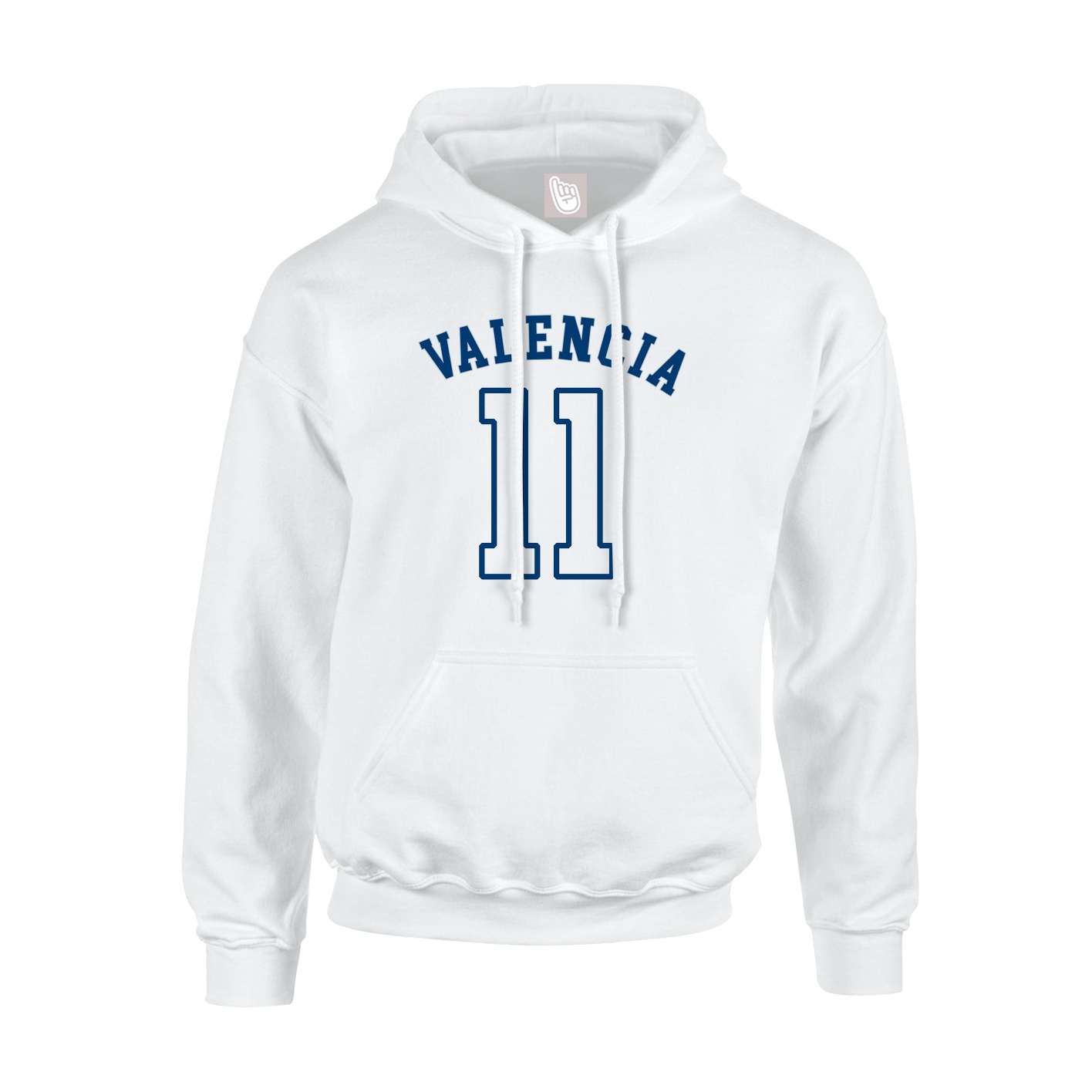 Hoodie — Shirsey Arch in White