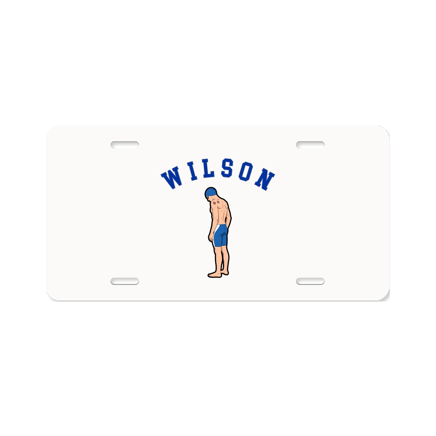 License Plate — Shirsey Arch in Classic