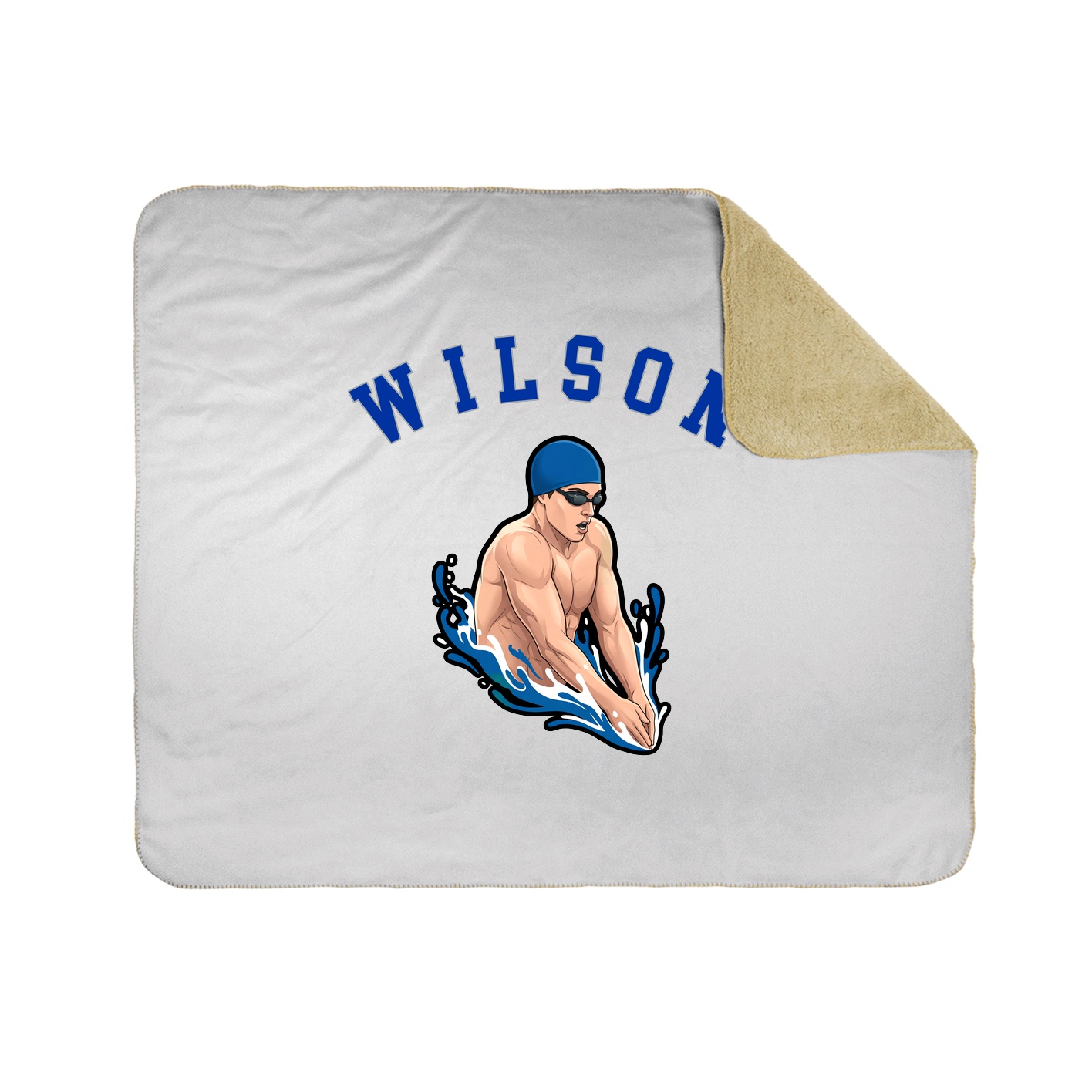Throw Blanket — Shirsey Arch in White