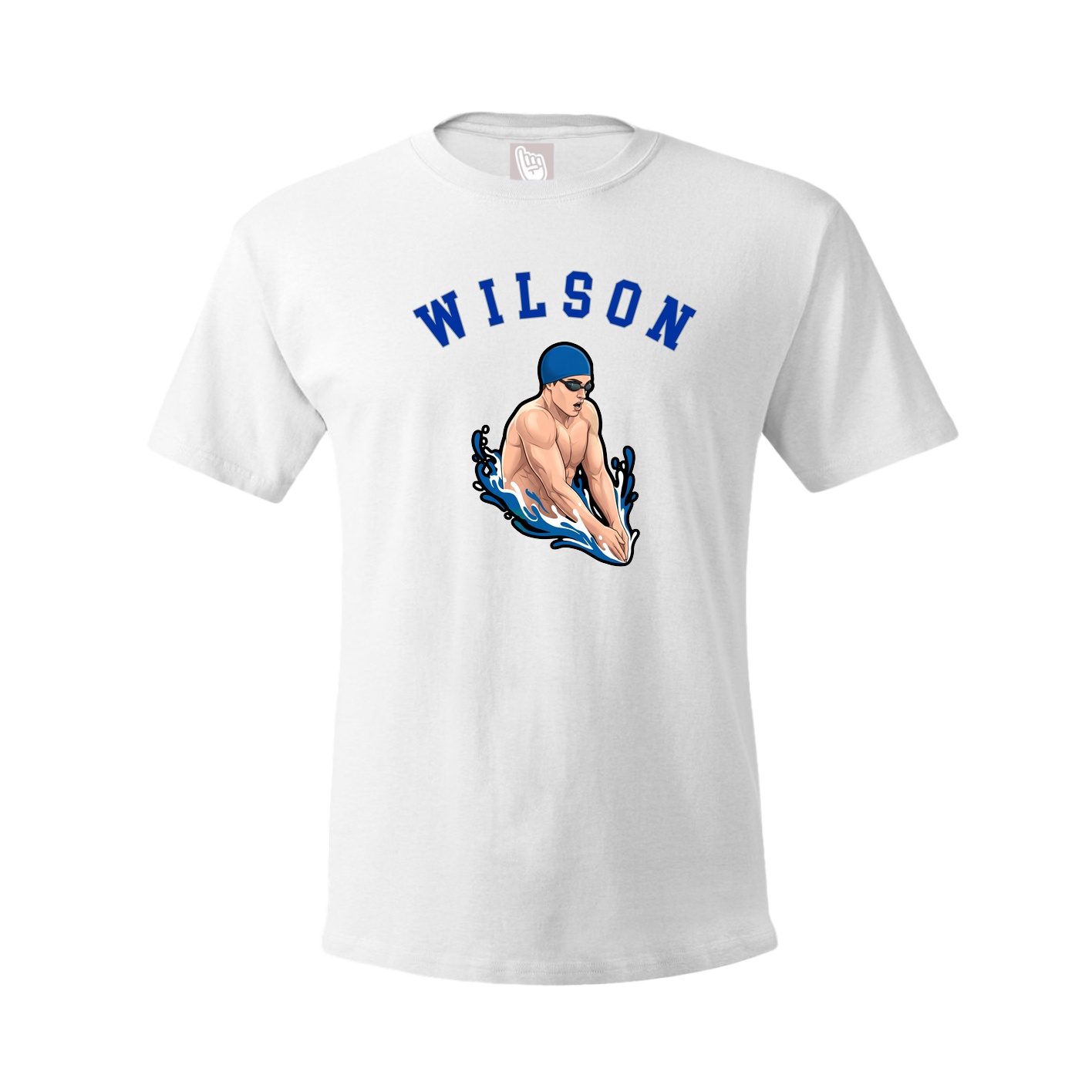 Youth Tee — Shirsey Arch in White