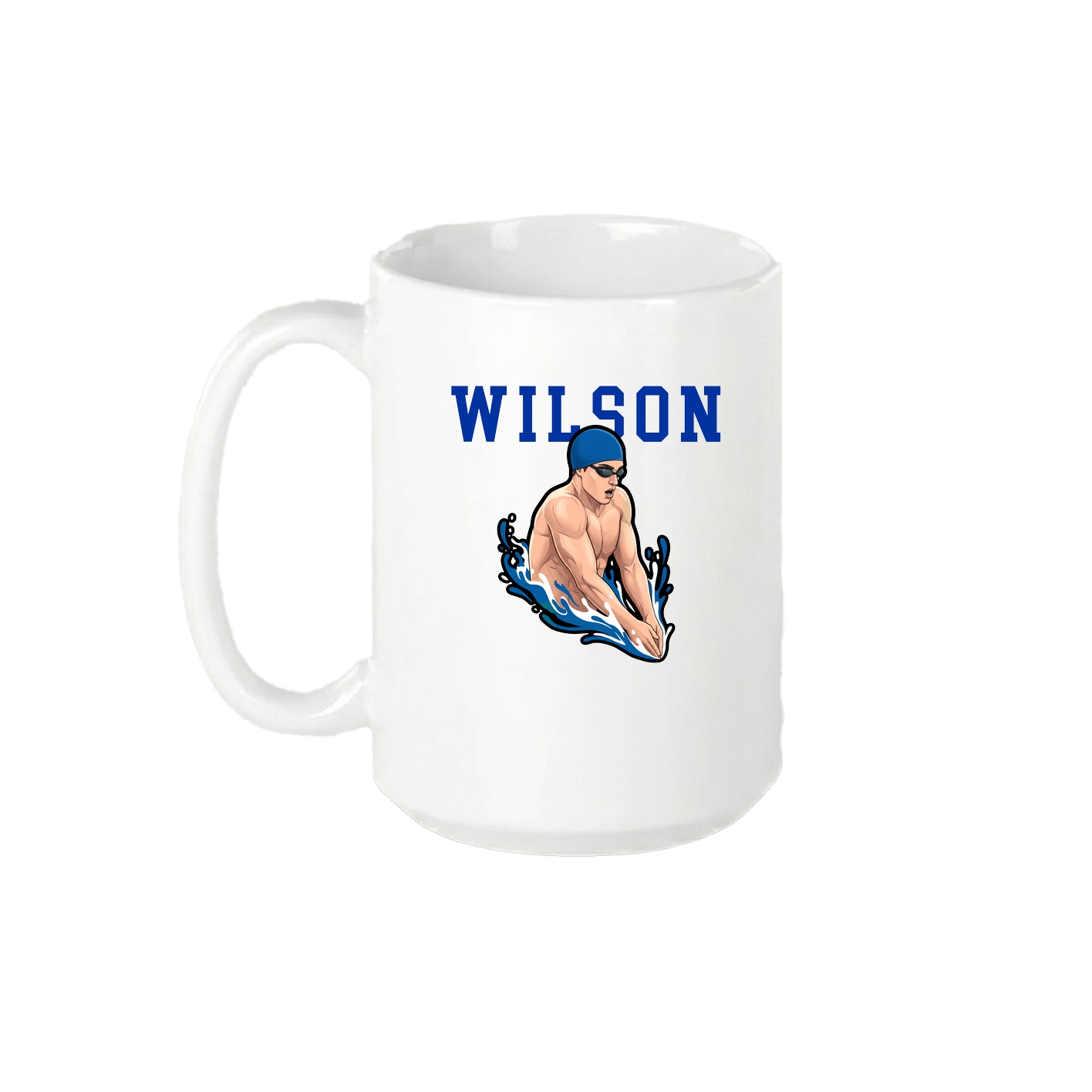 15oz Coffee Mug — Shirsey in White