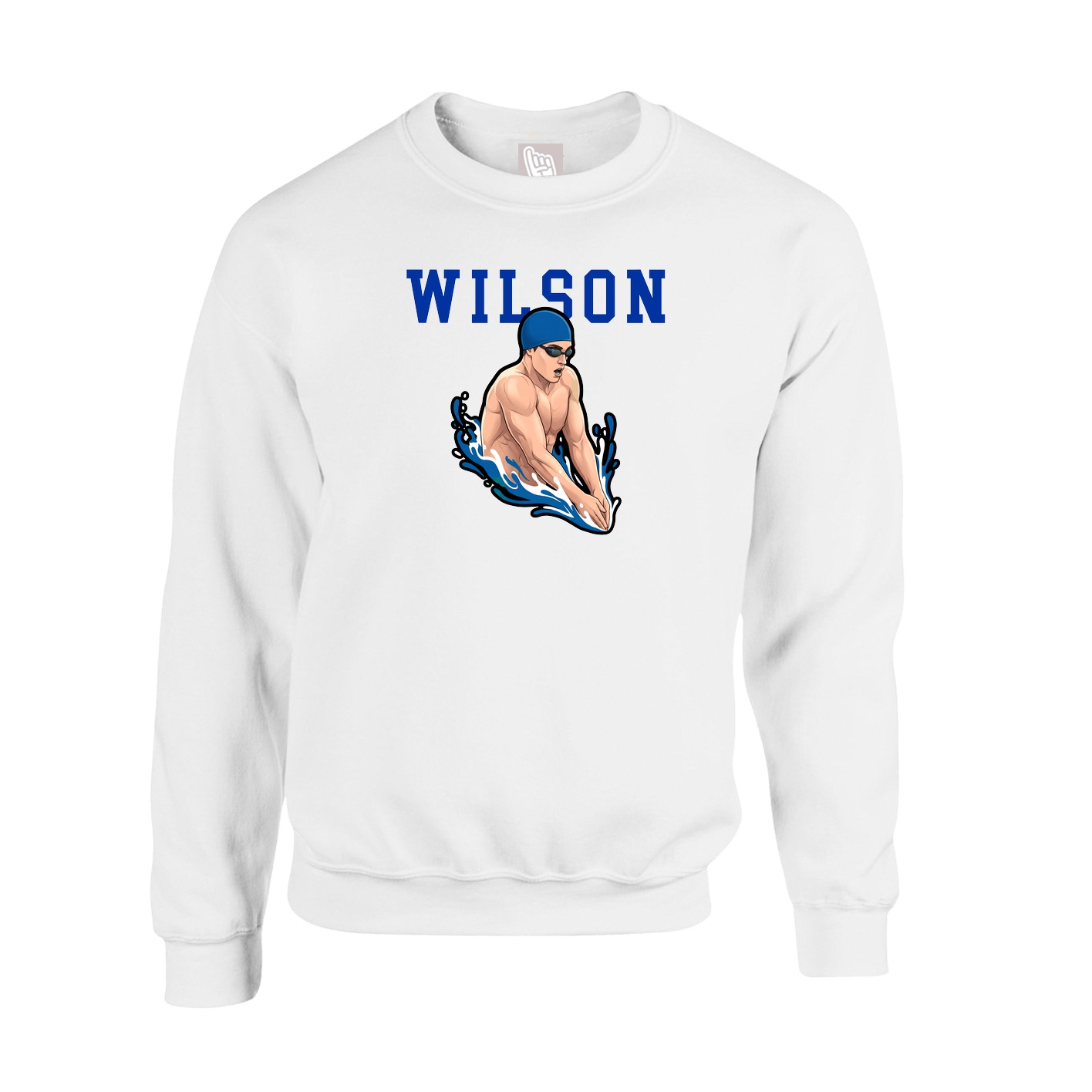 Fleece Crew — Shirsey in White