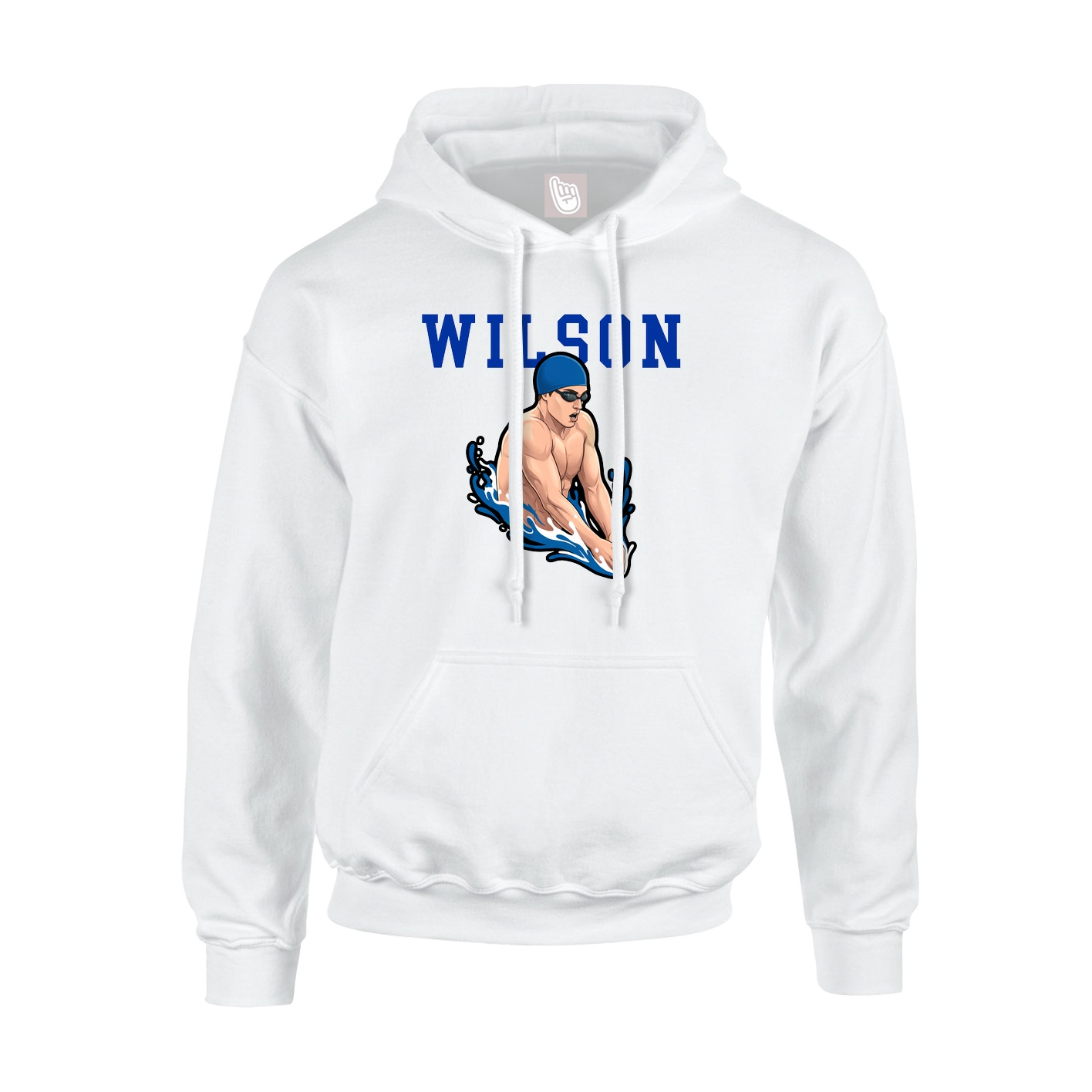Youth Hoodie — Shirsey in White