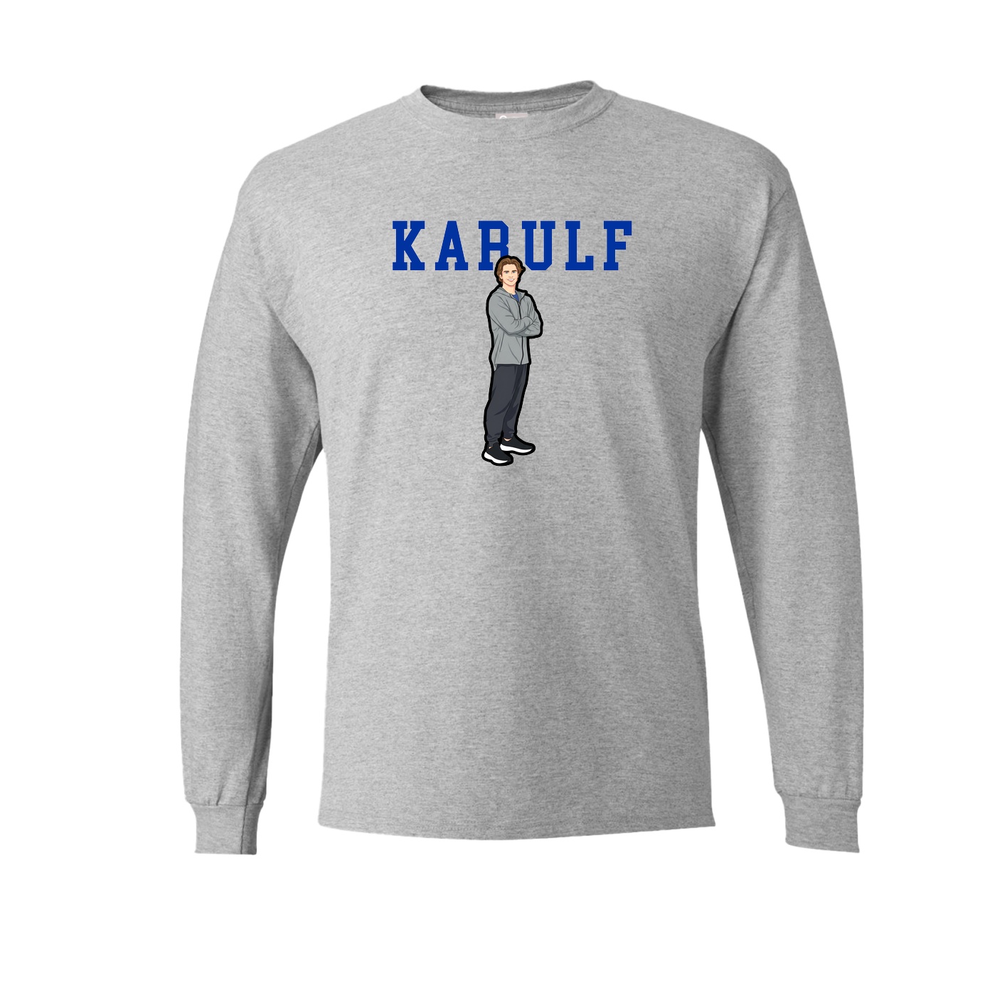 Long Sleeve Tee — Shirsey in Grey