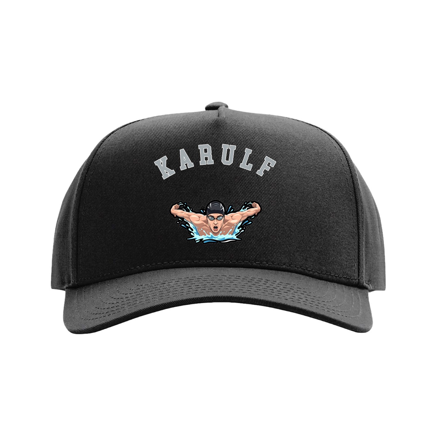 Full Fabric Five-Panel Champ Cap