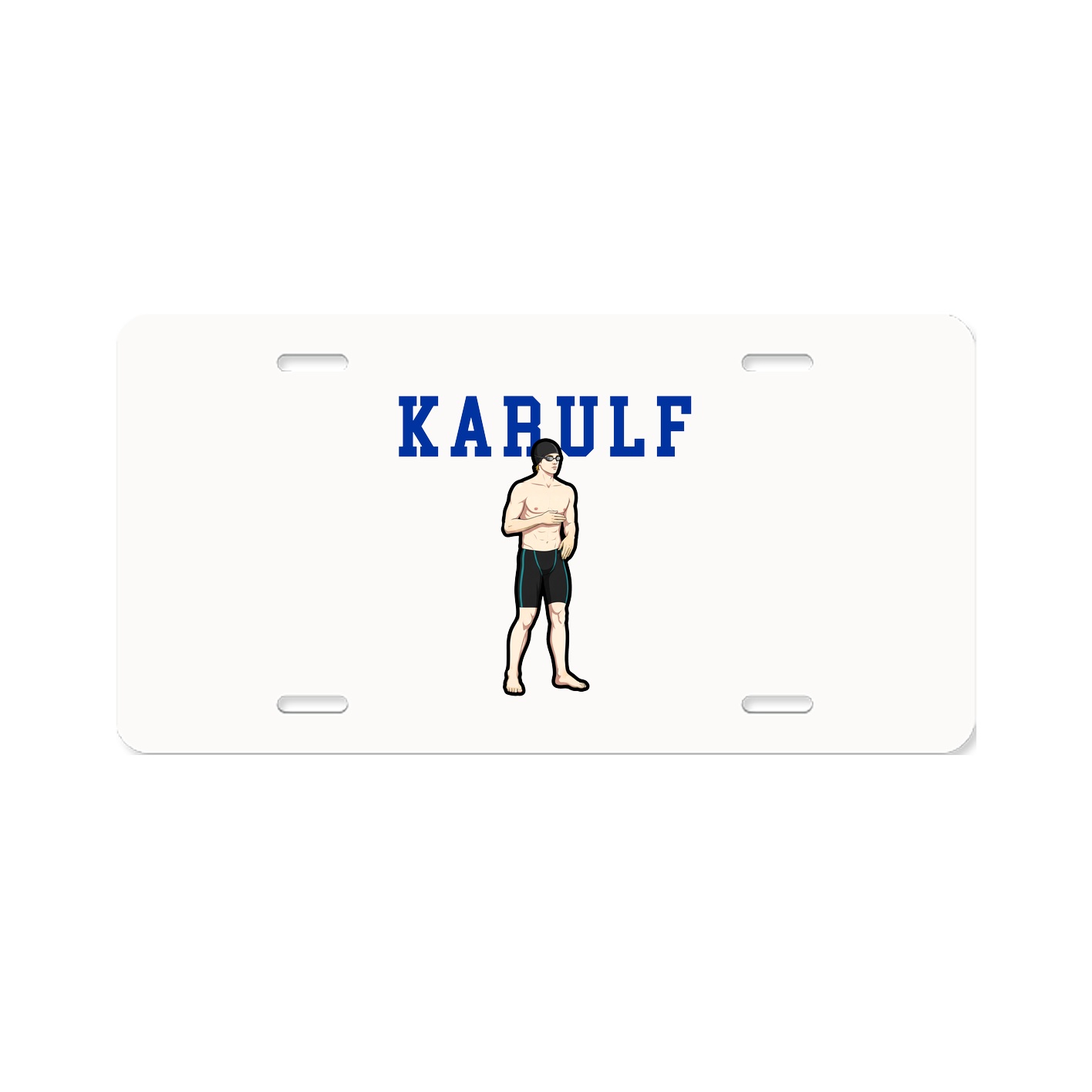License Plate — Shirsey in Classic