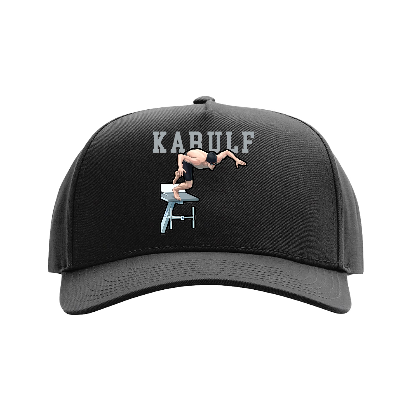 Full Fabric Five-Panel Champ Cap
