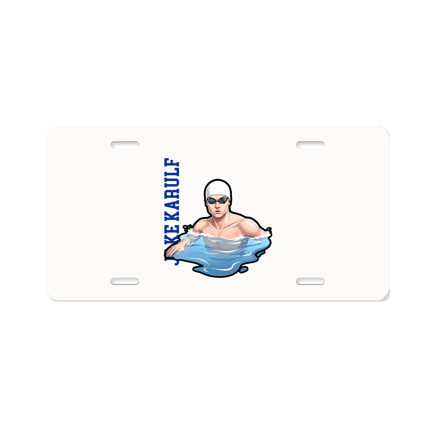 Aluminum License Plate