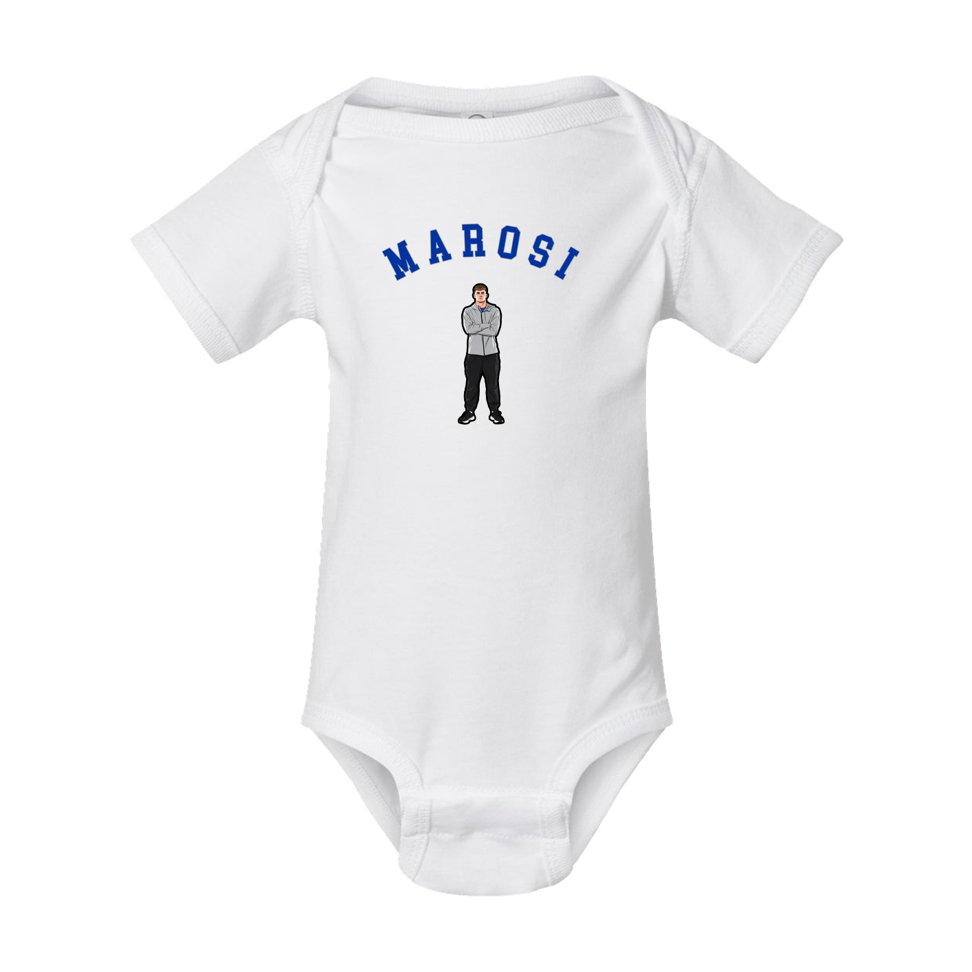 Baby Onesie — Shirsey Arch in White