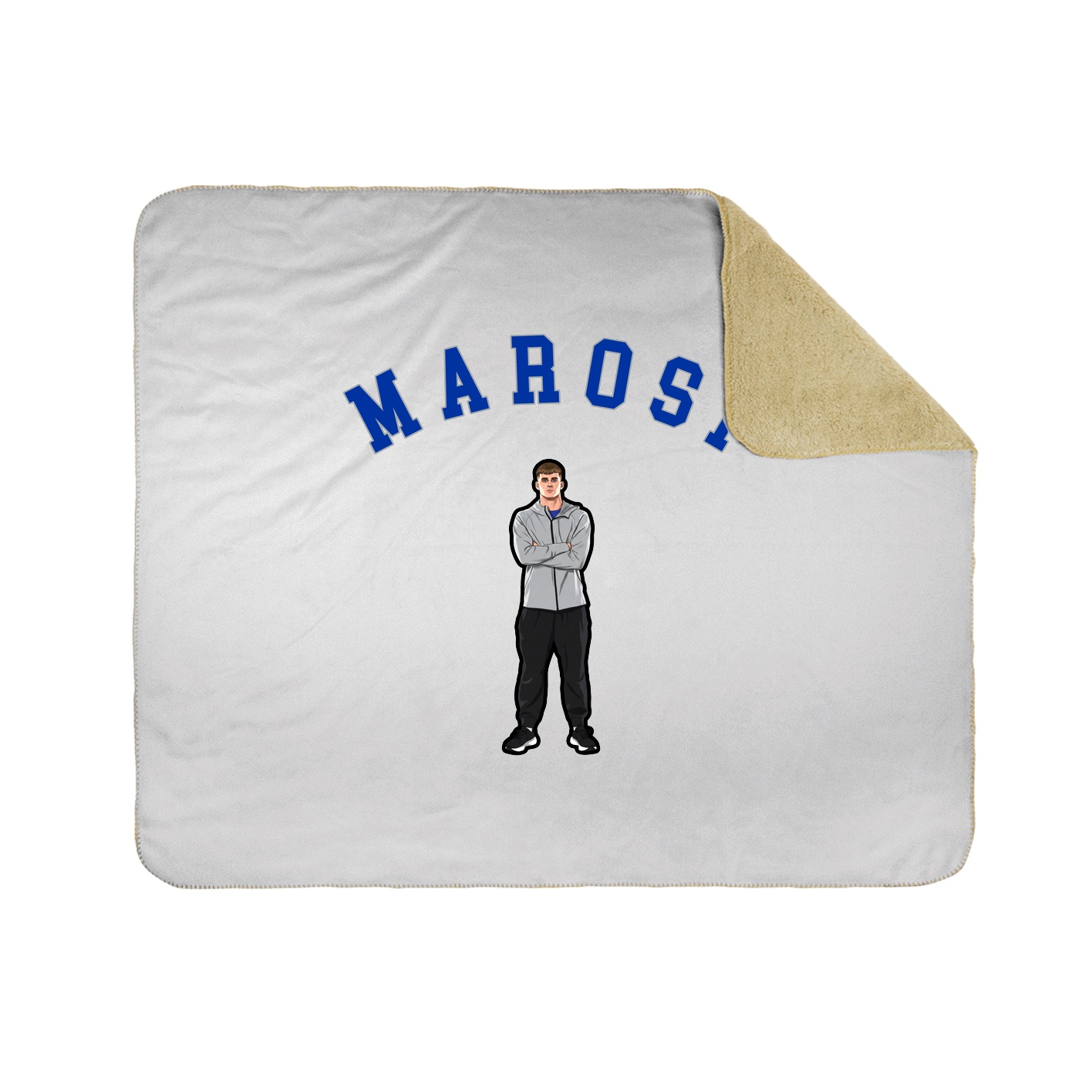 Throw Blanket — Shirsey Arch in White