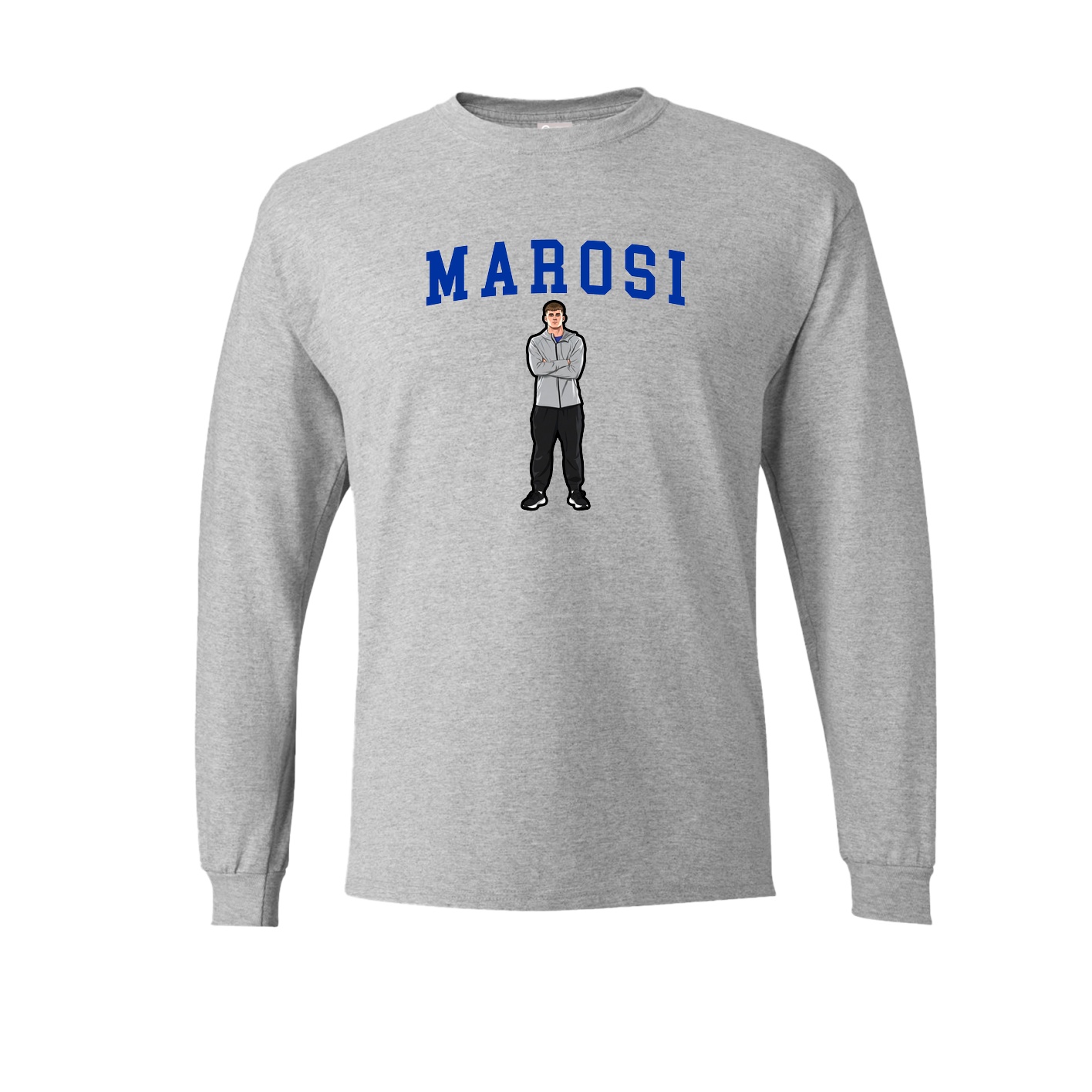 Long Sleeve Tee — Shirsey in Grey