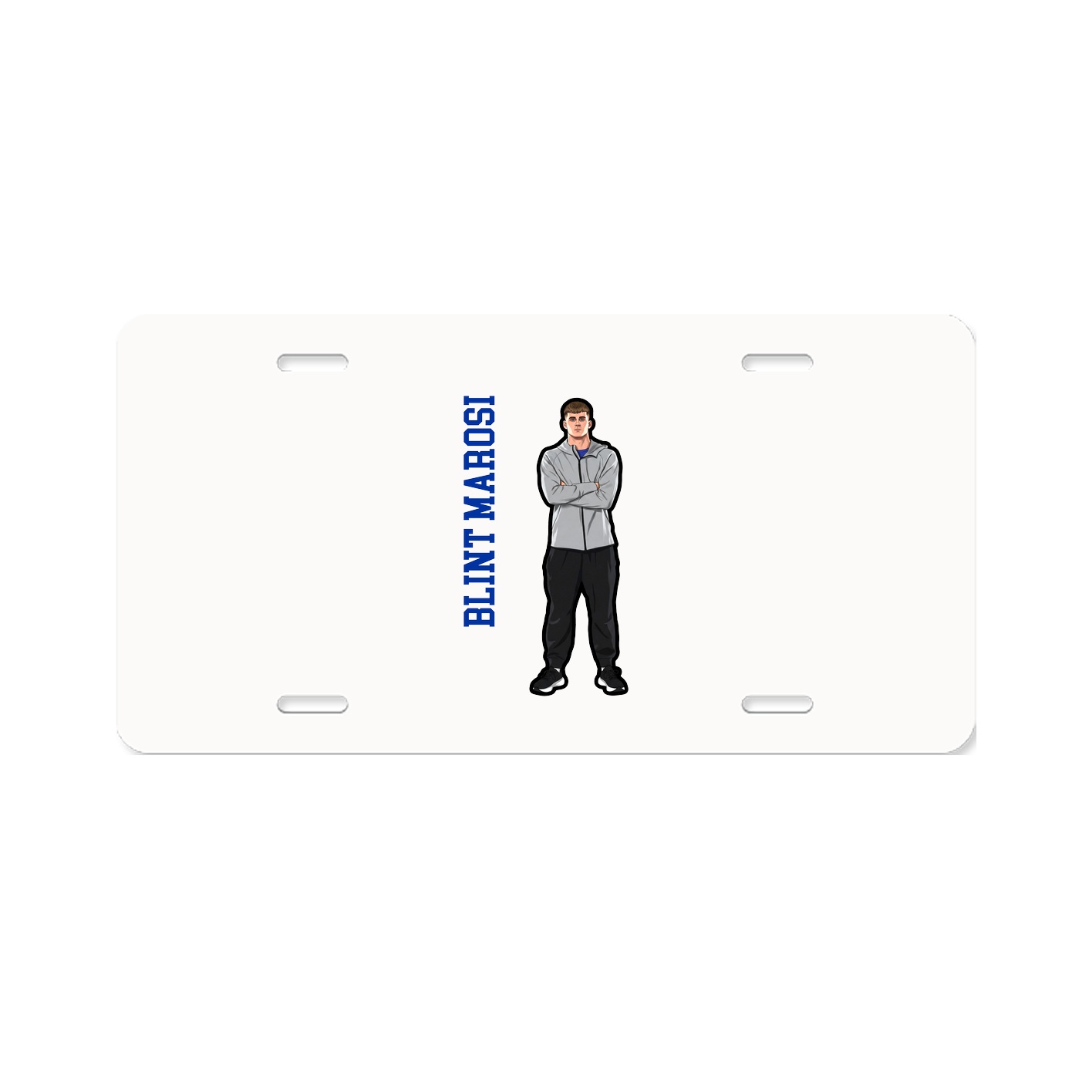 Aluminum License Plate
