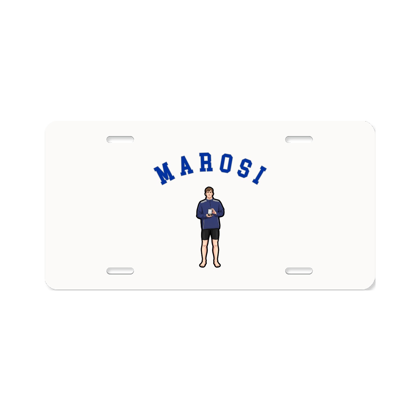 License Plate — Shirsey Arch in Classic