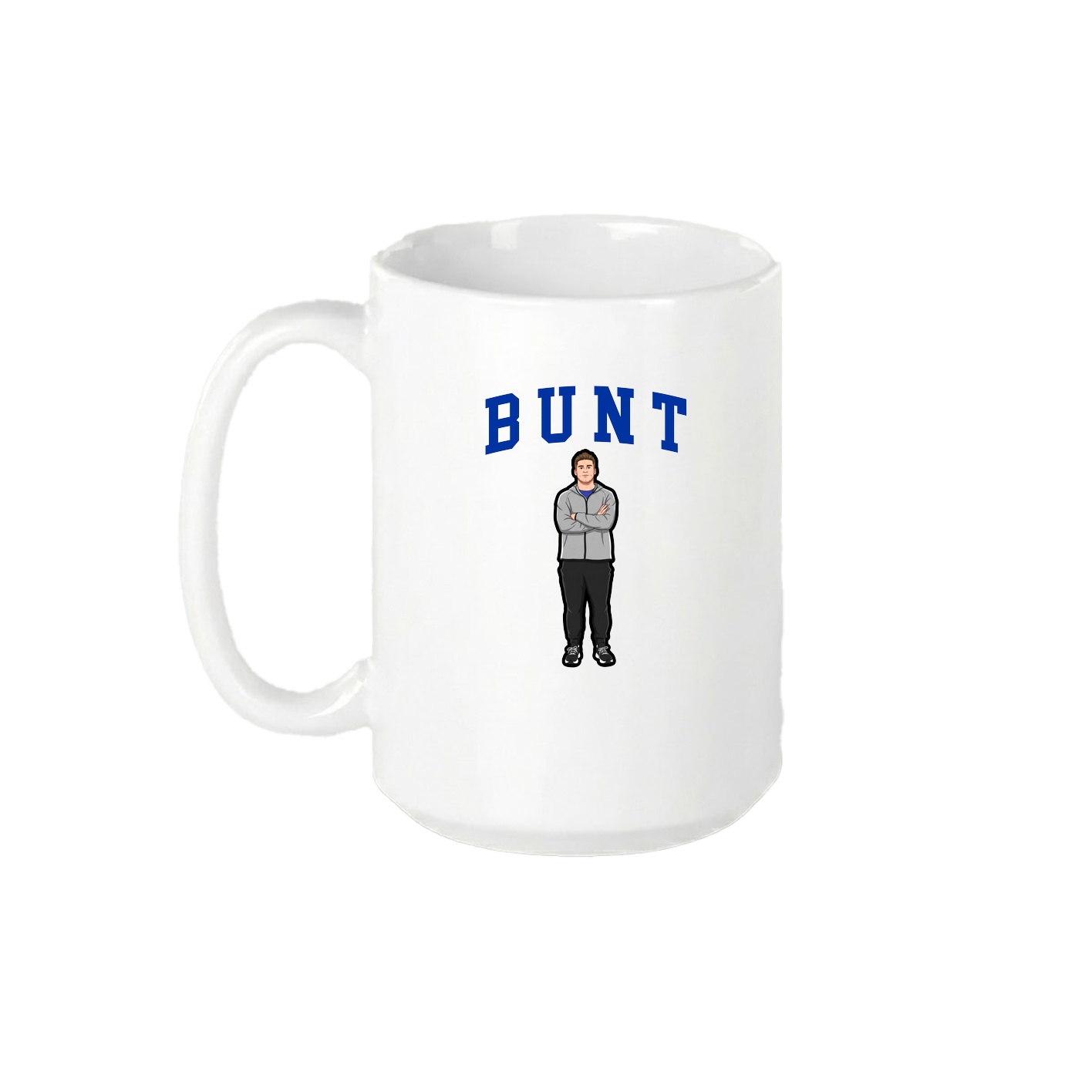15oz Coffee Mug — Shirsey in White