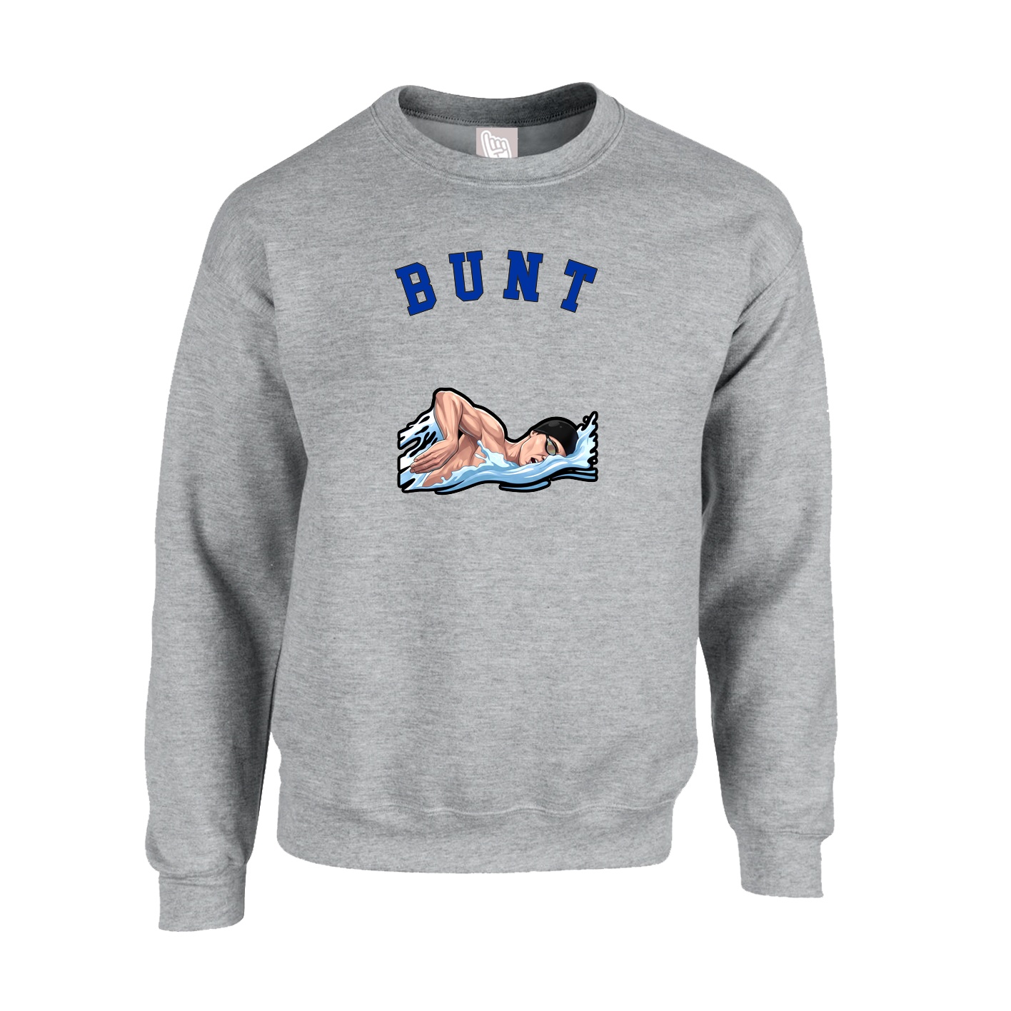 Fleece Crew — Shirsey Arch in Grey