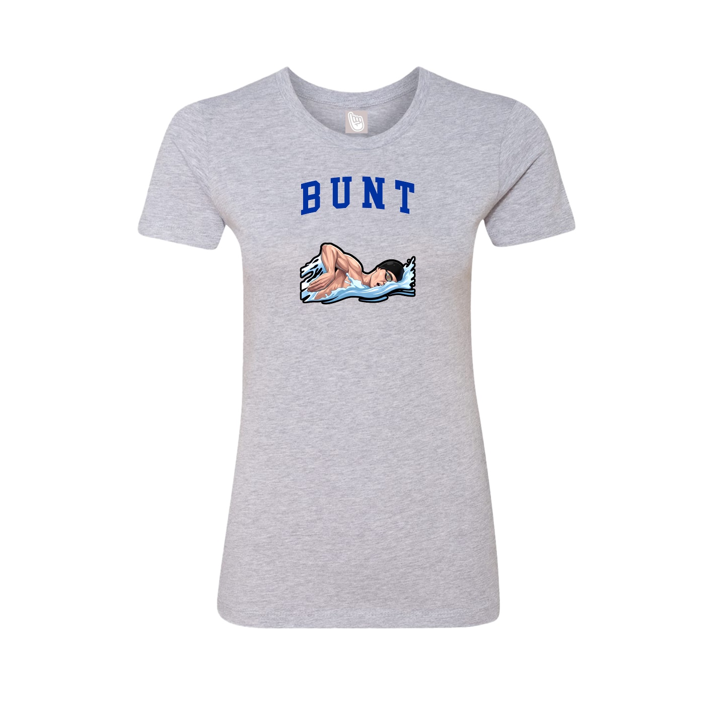 Fitted Women's Tee — Shirsey in Grey