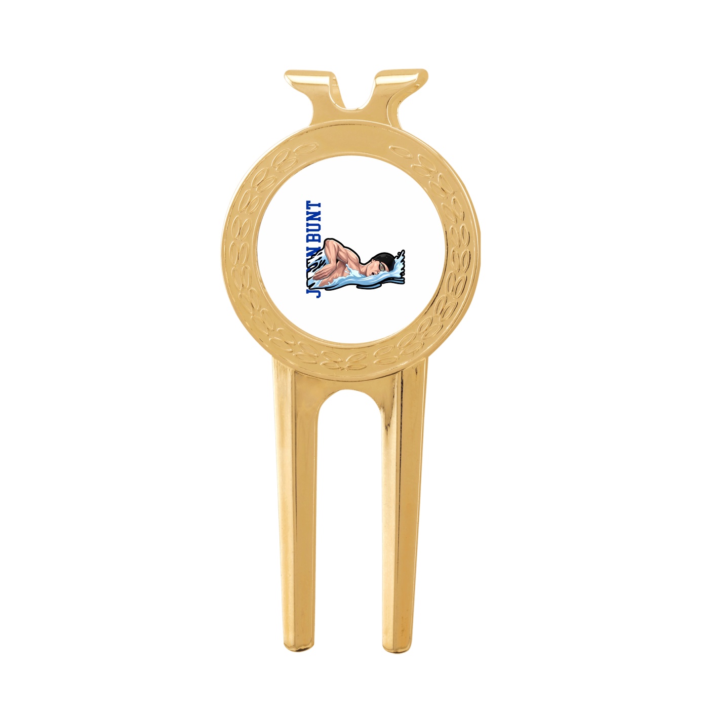 Divot Tool with Ball Marker — Name Vertical in Classic