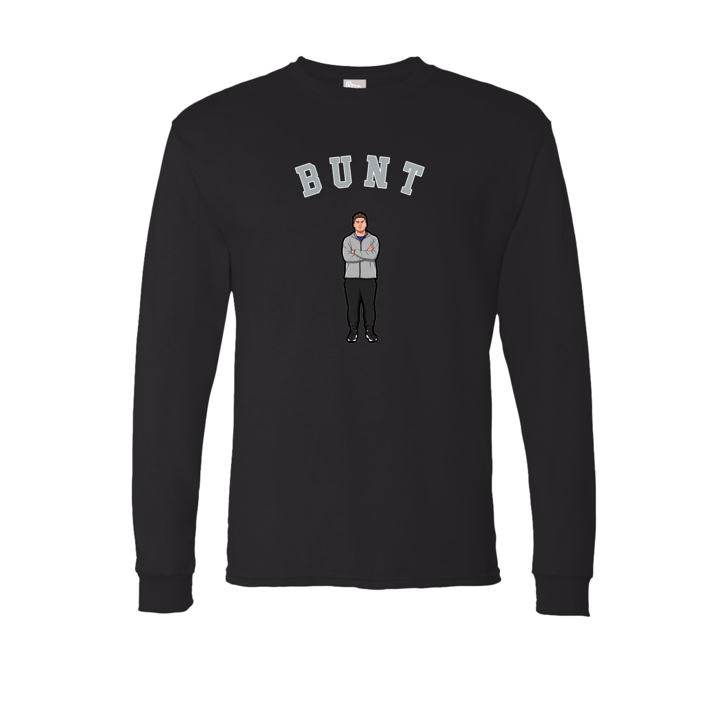 Long Sleeve Tee — Shirsey Arch in Black