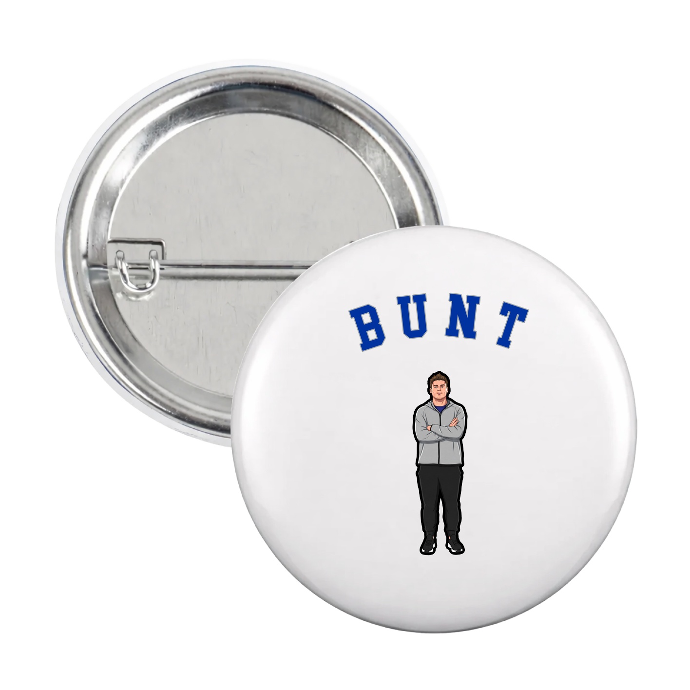 Game Day Button — Shirsey Arch in White
