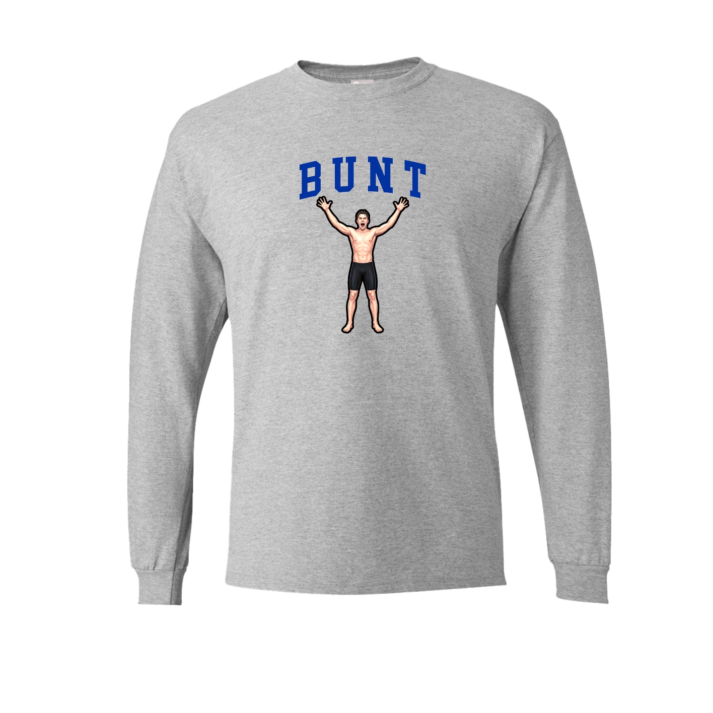 Long Sleeve Tee — Shirsey in Grey