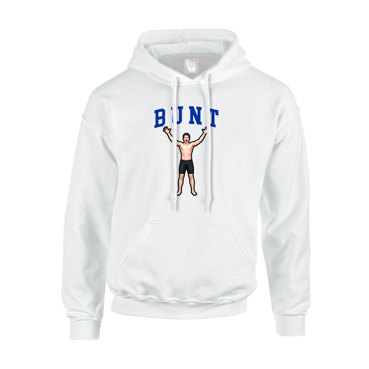 Hoodie — Shirsey in White