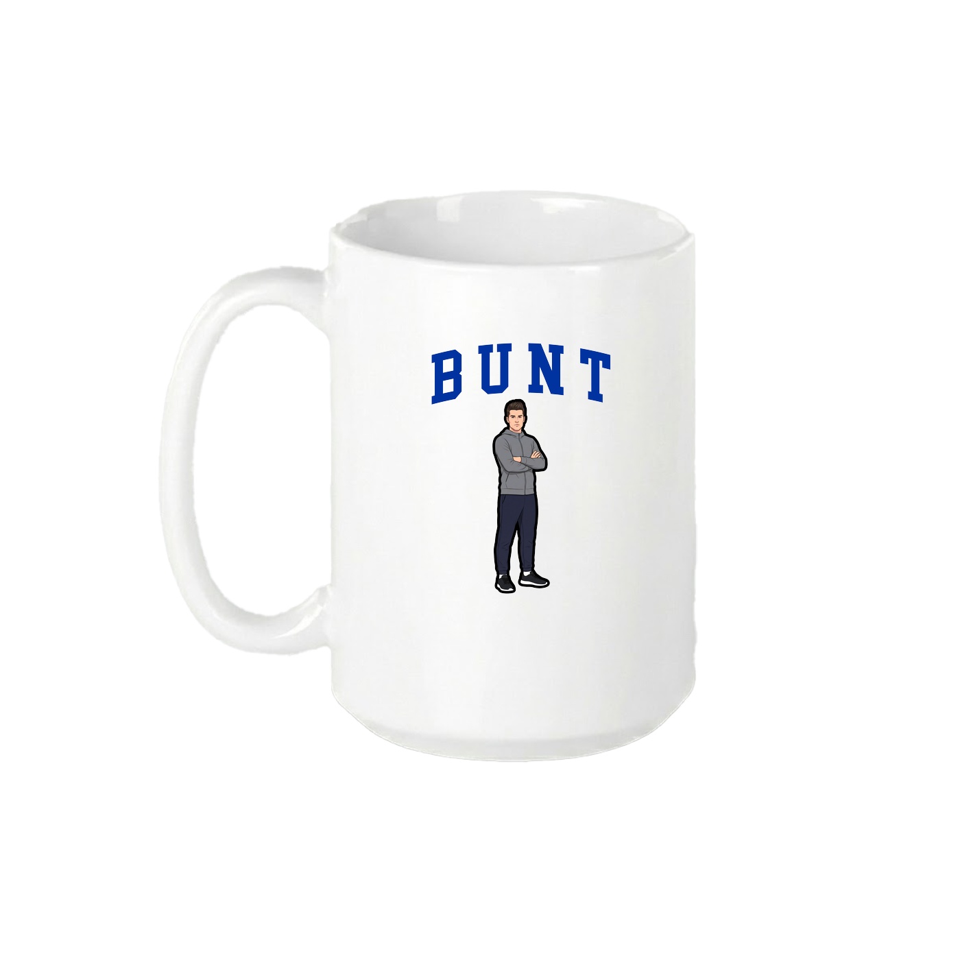 15oz Coffee Mug — Shirsey in White
