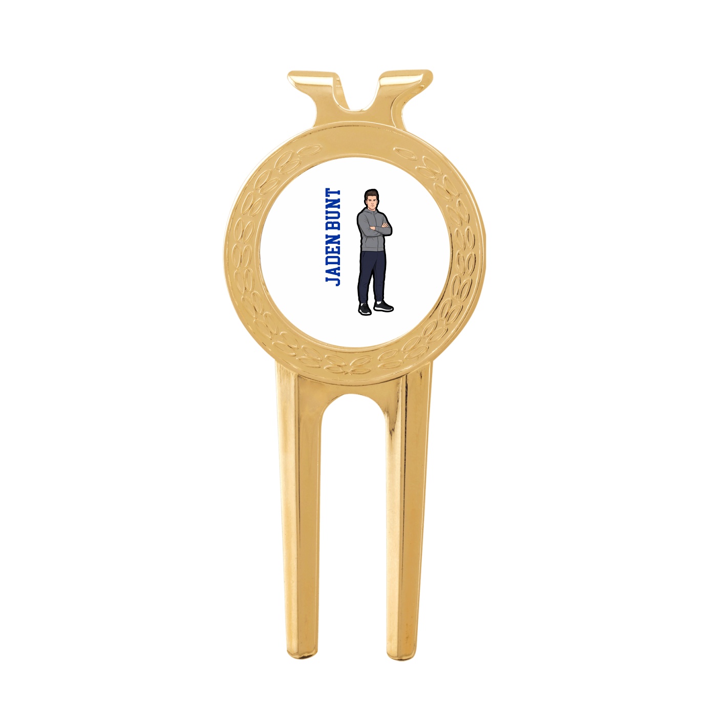 Divot Tool with Ball Marker — Name Vertical in Classic