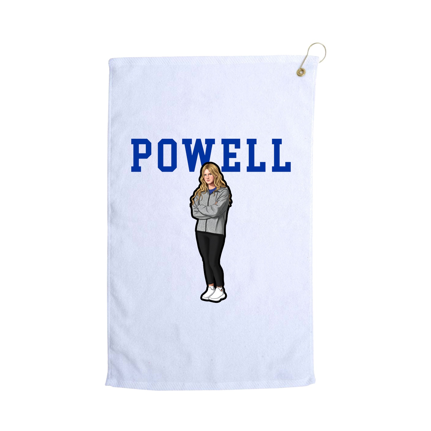 Golf Towel — Shirsey in White