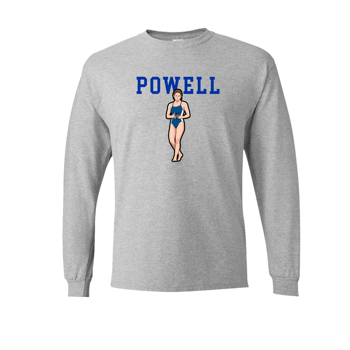 Long Sleeve Tee — Shirsey in Grey