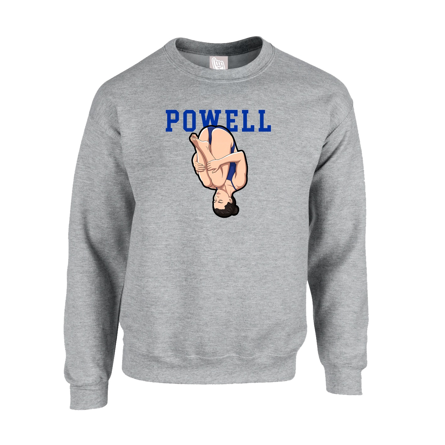 Fleece Crew — Shirsey in Grey