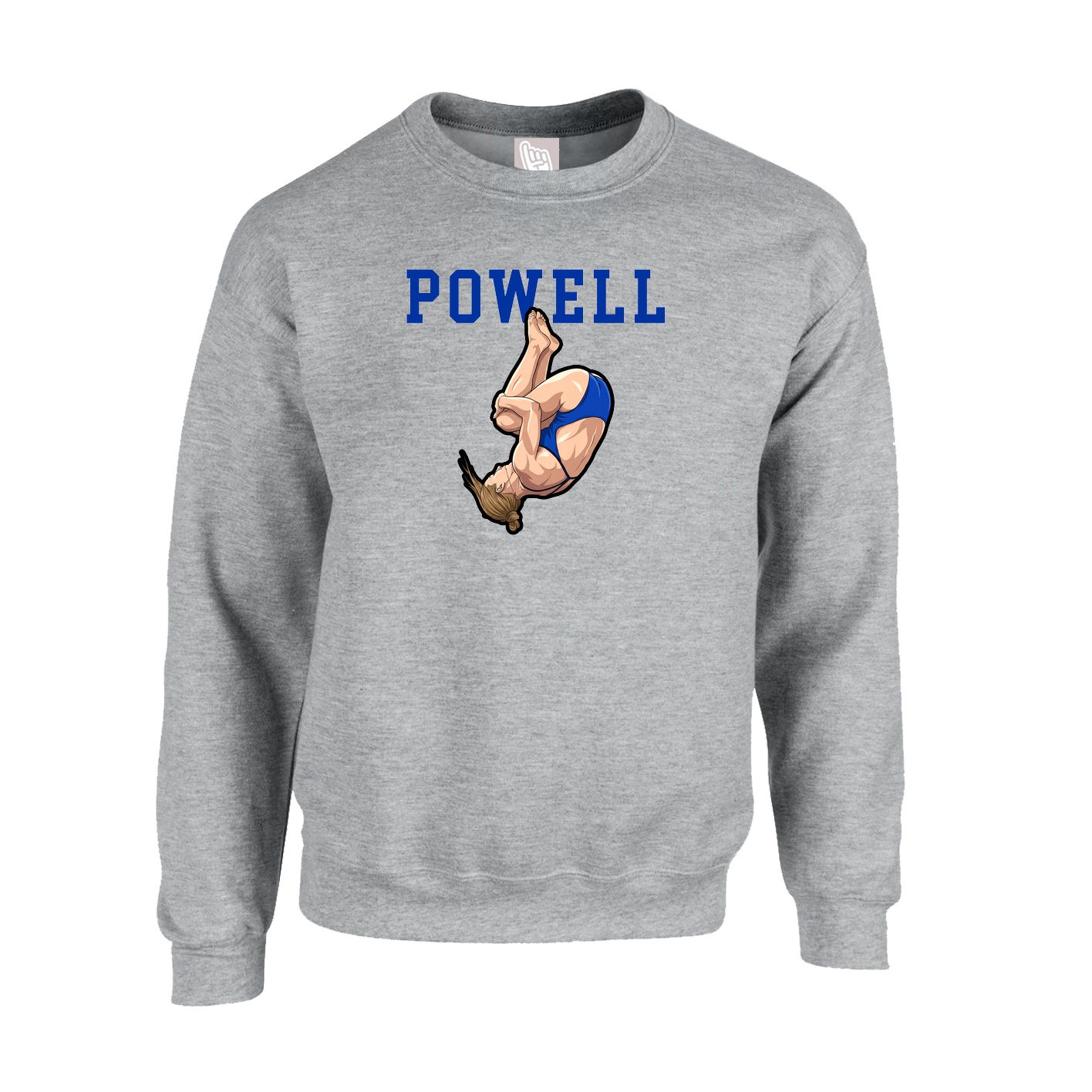 Fleece Crew — Shirsey in Grey