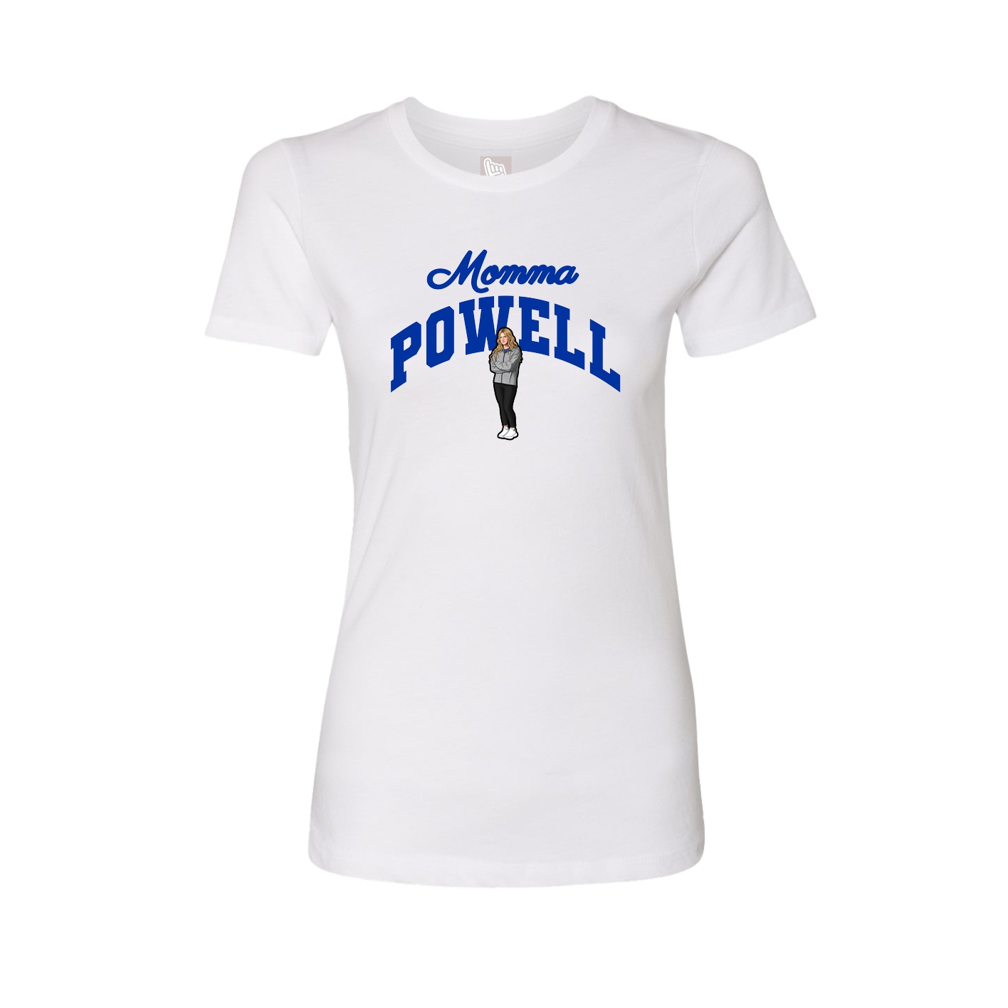 Womens Tee — Mothers Day Arch in White