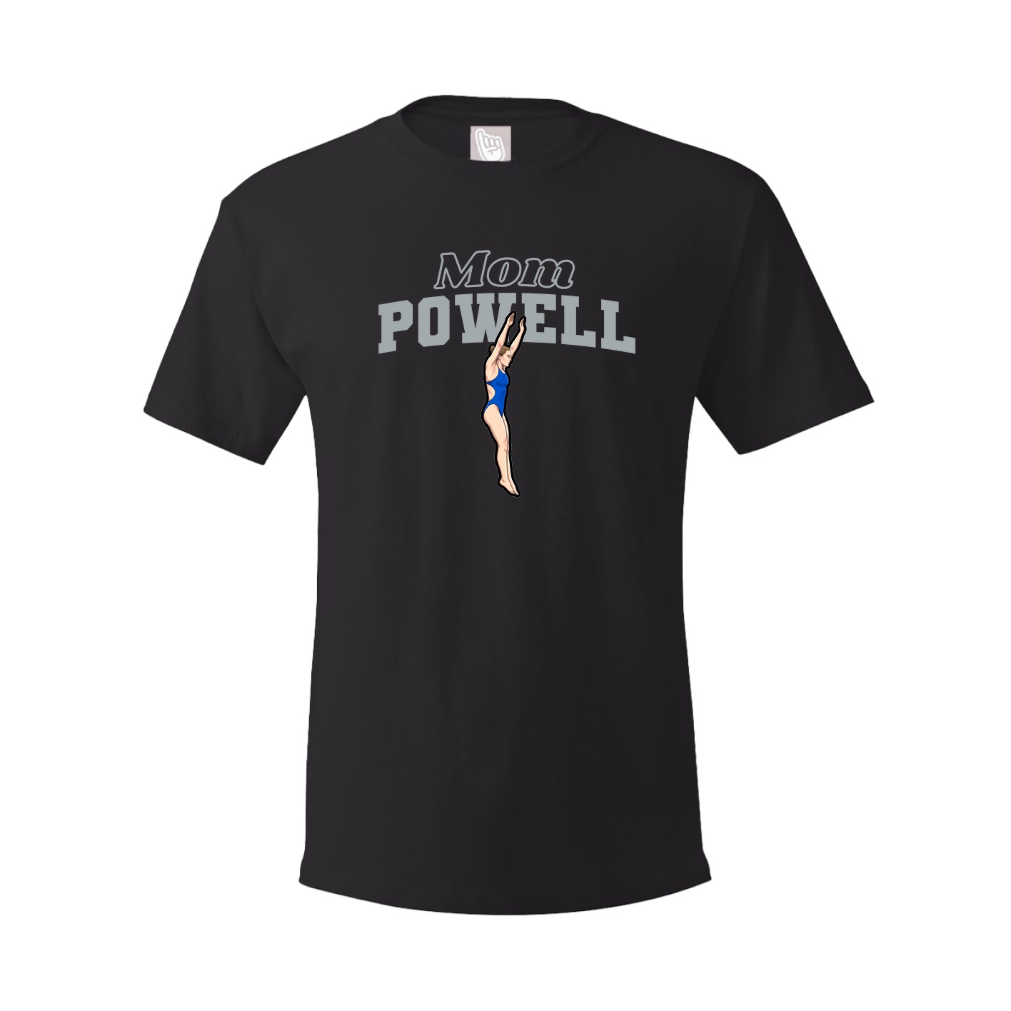 Youth Tee — Mothers Day Block in Black