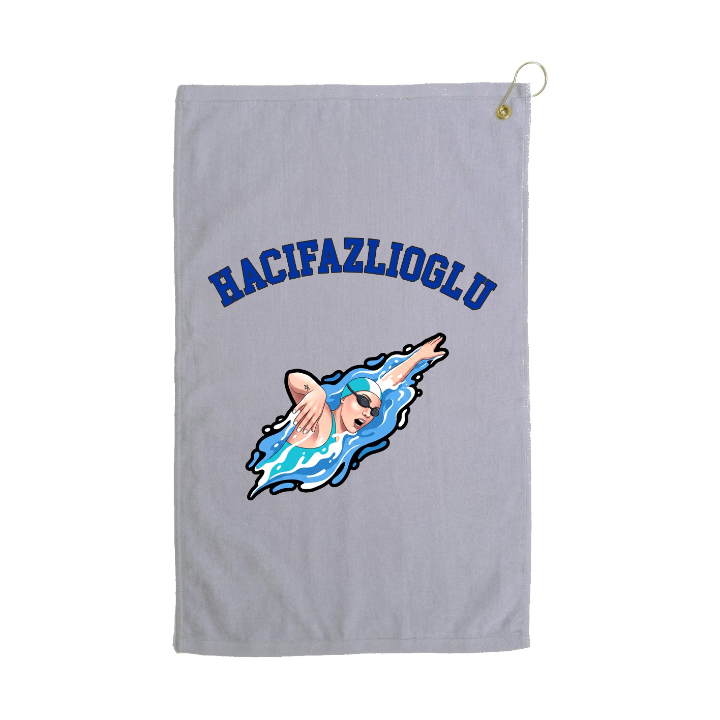 Golf Towel — Shirsey Arch in Grey