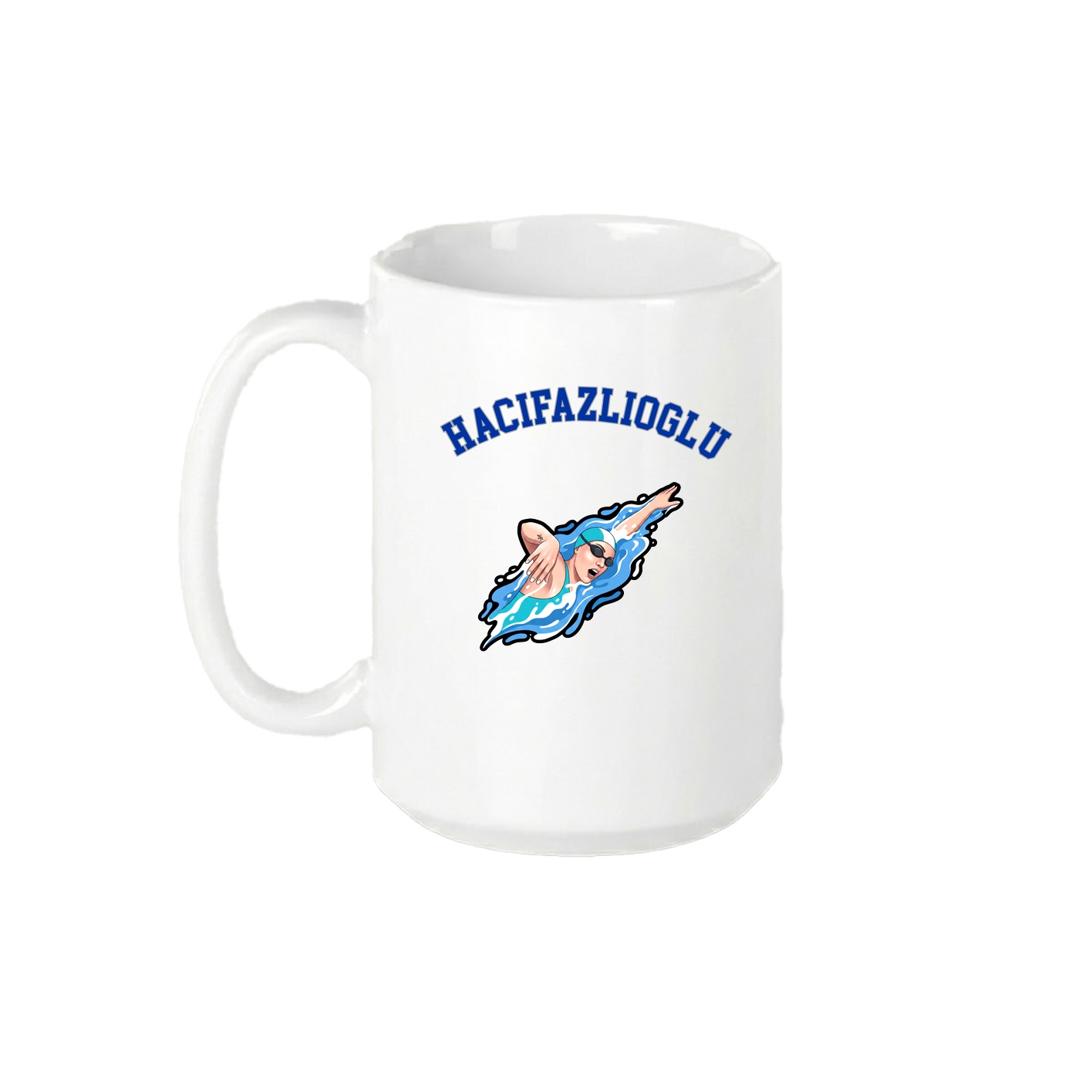 15oz Coffee Mug — Shirsey Arch in White