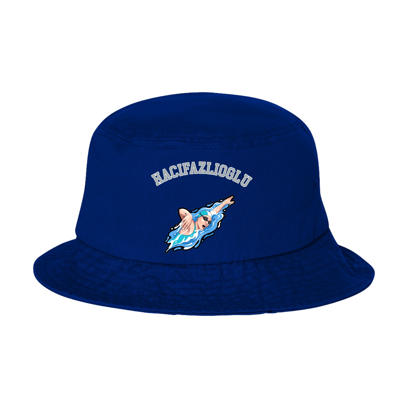 Bucket Cap — Shirsey Arch in Royal Blue