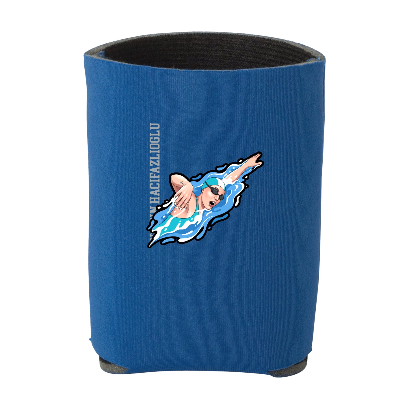 Can Holder — Name Vertical in Royal