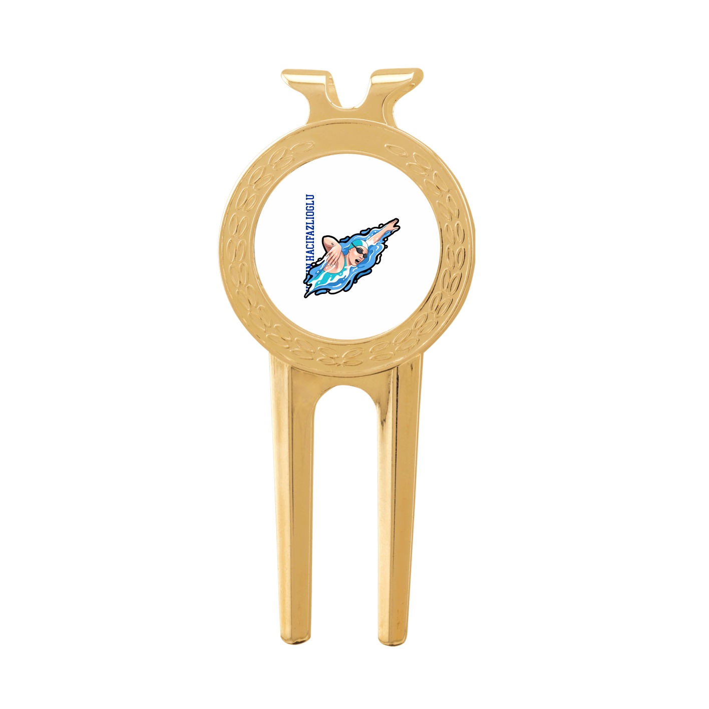 Divot Tool with Ball Marker — Name Vertical in Classic