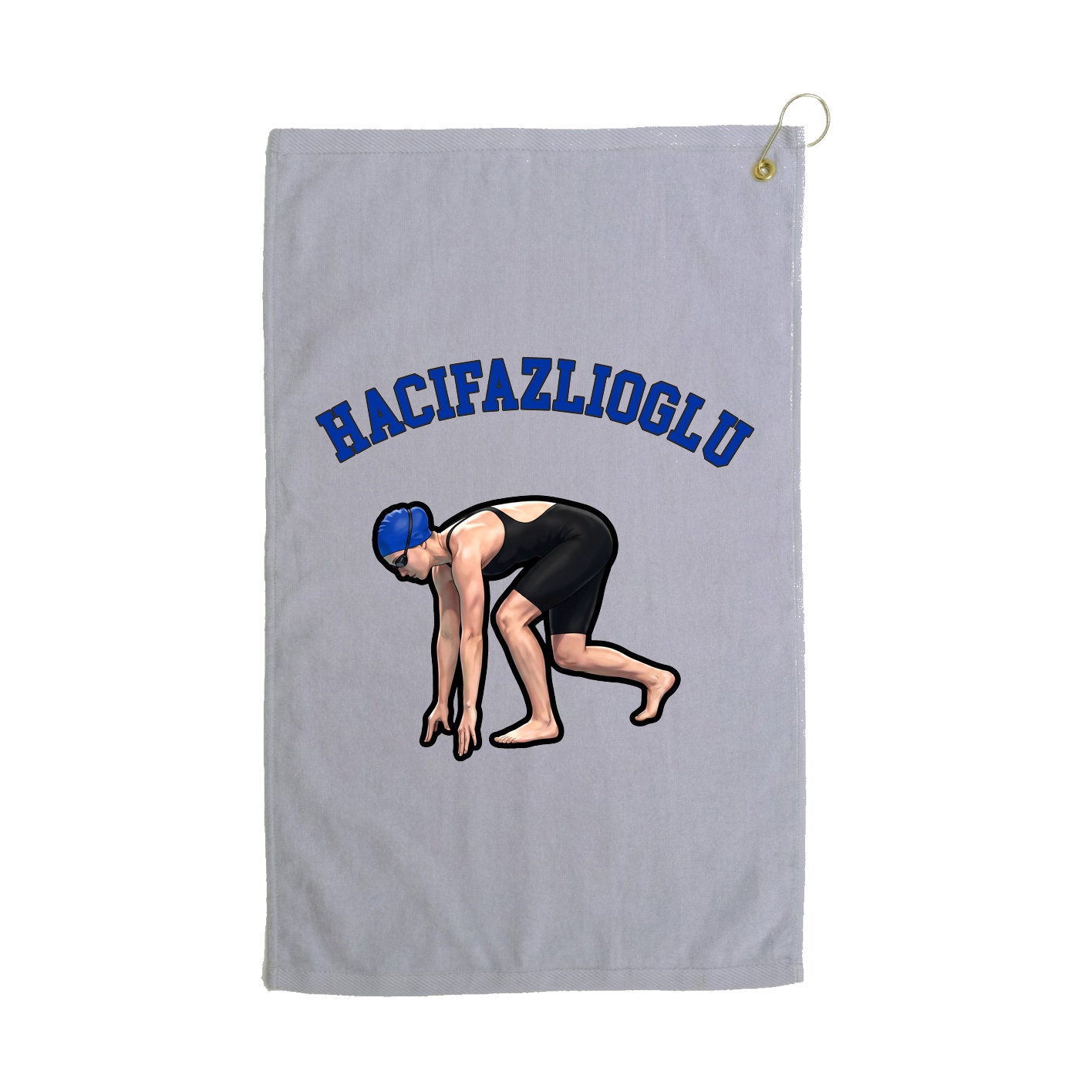 Golf Towel — Shirsey Arch in Grey