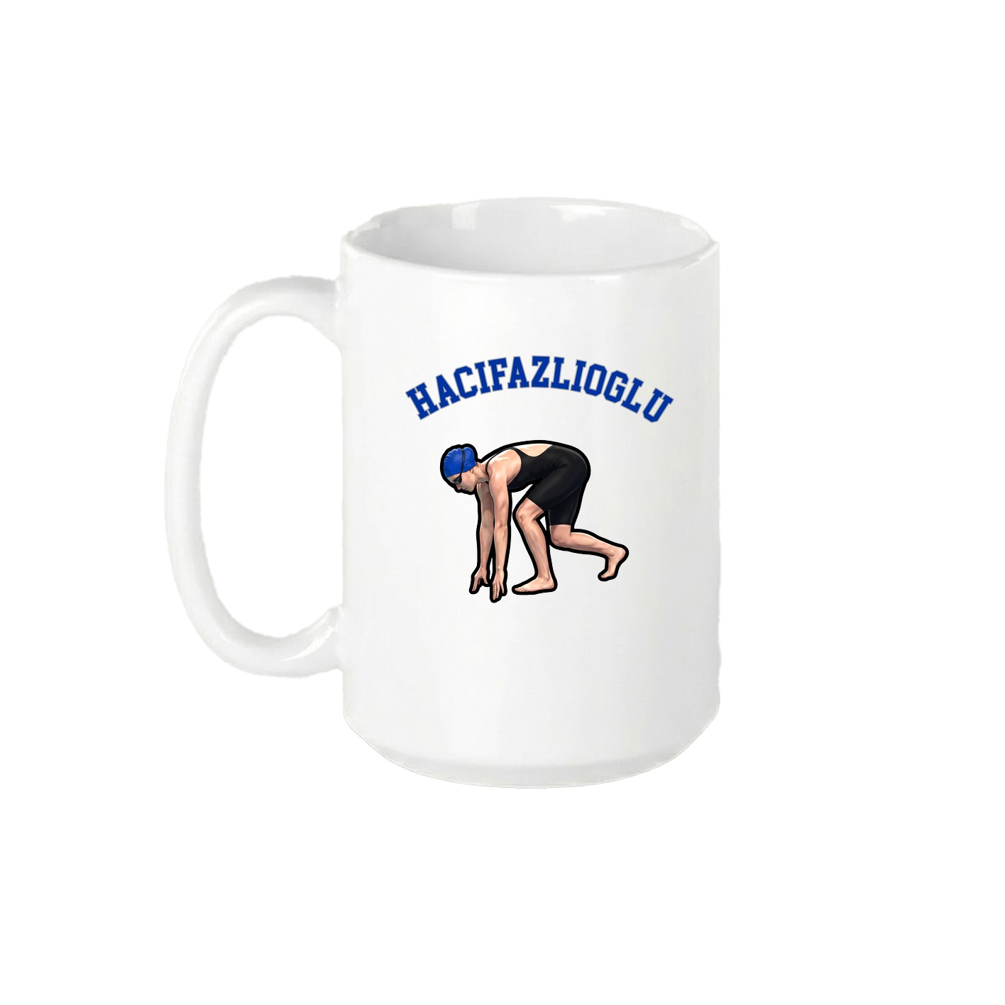 15oz Coffee Mug — Shirsey Arch in White
