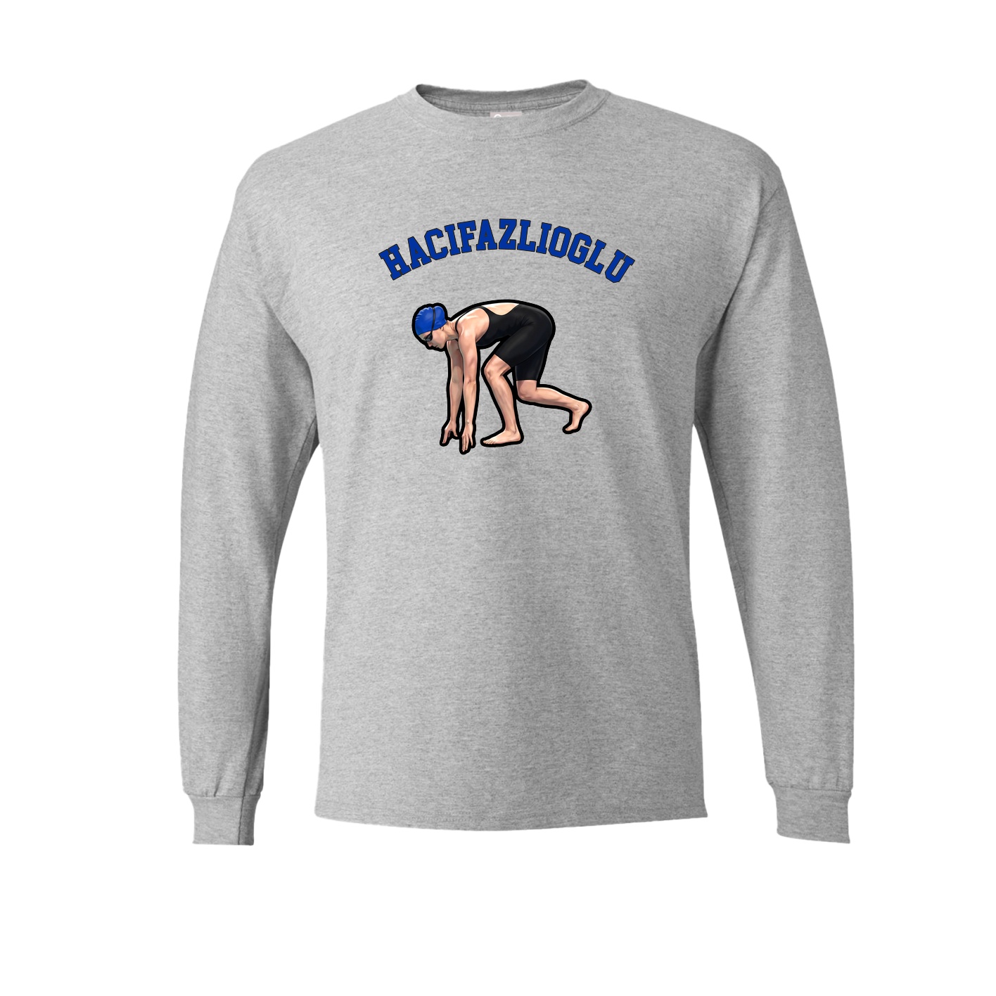 Long Sleeve Tee — Shirsey Arch in Grey