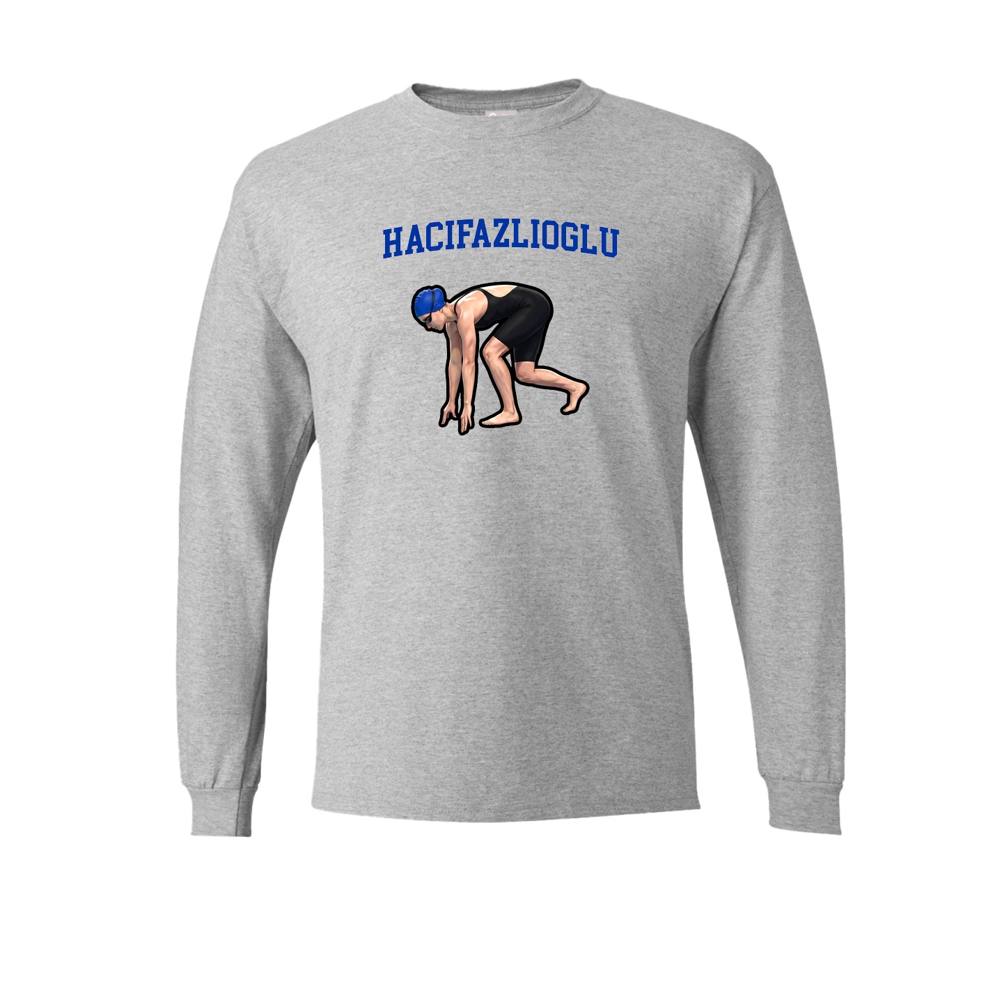 Long Sleeve Tee — Shirsey in Grey