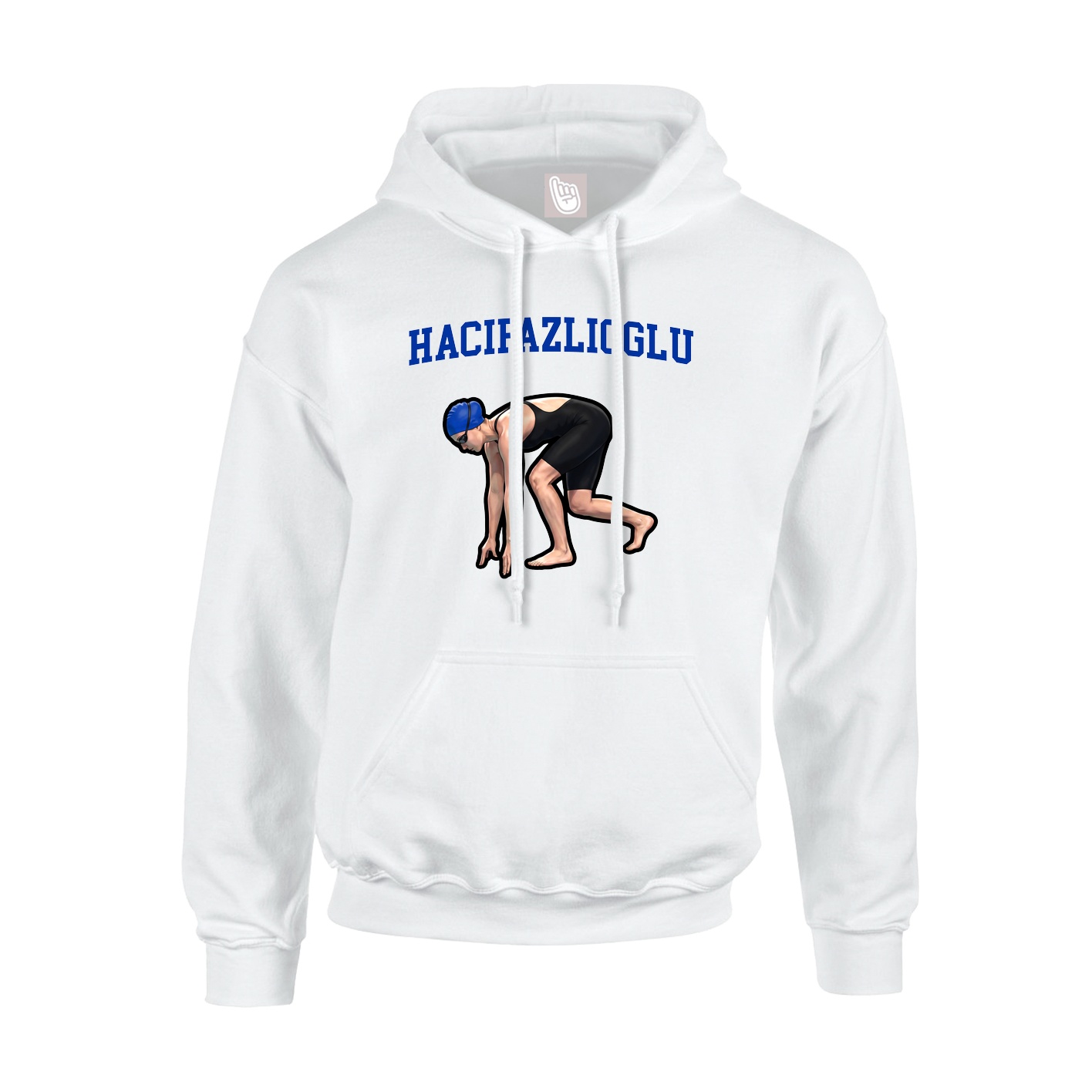 Hoodie — Shirsey in White