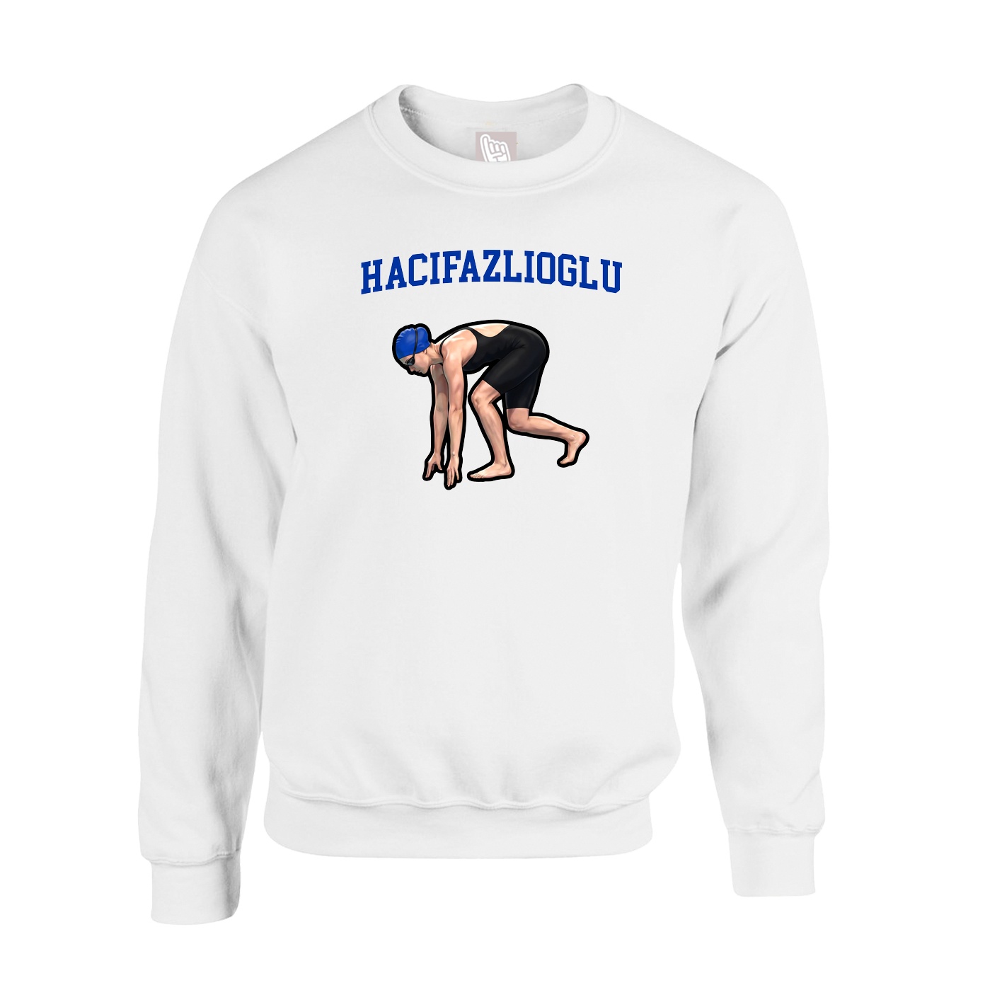 Fleece Crew — Shirsey in White
