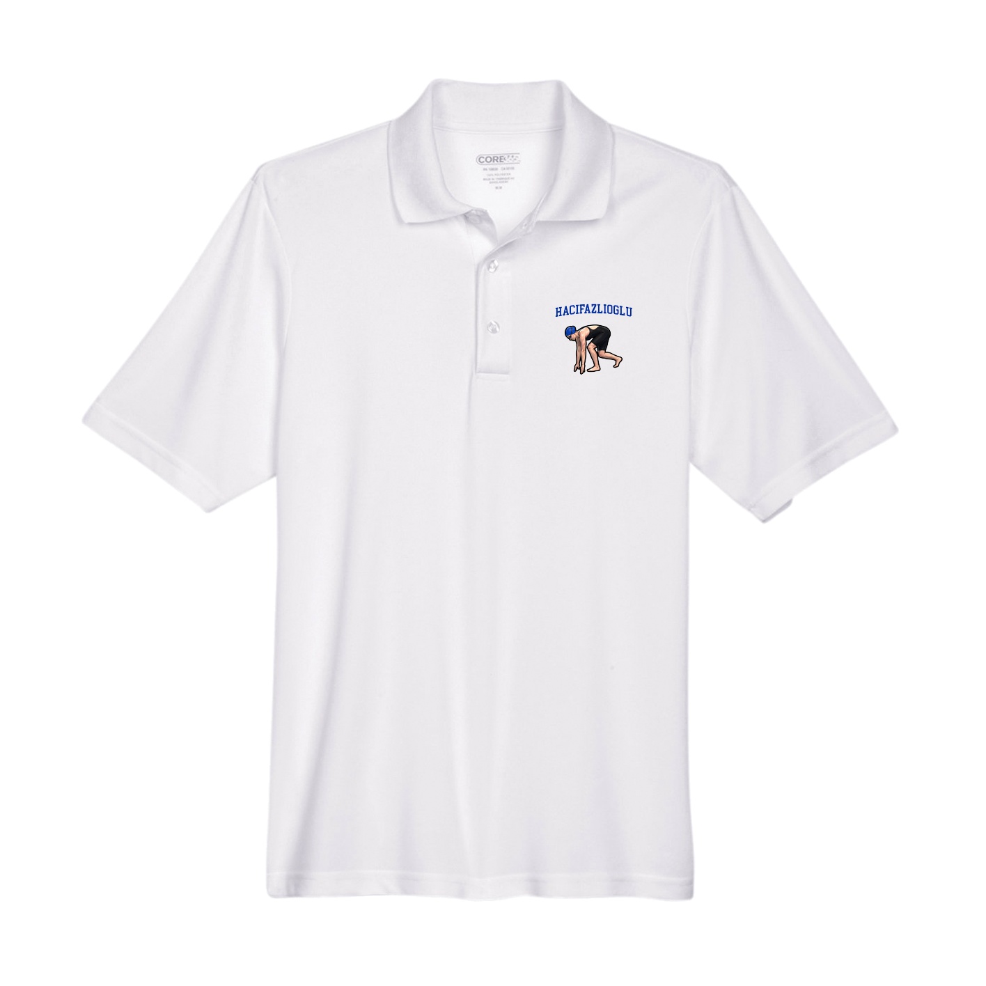 Performance Polo — Shirsey in White