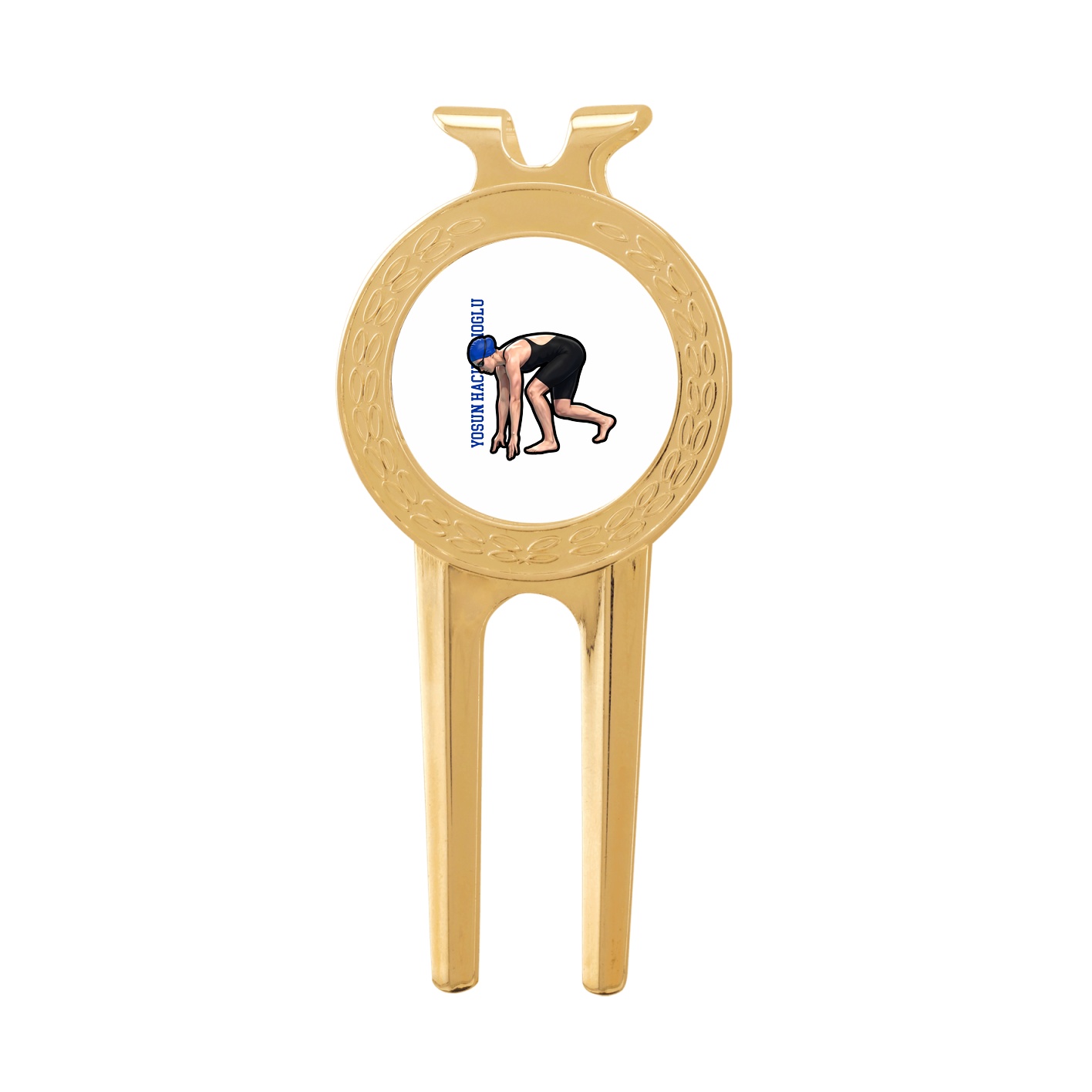 Divot Tool with Ball Marker — Name Vertical in Classic
