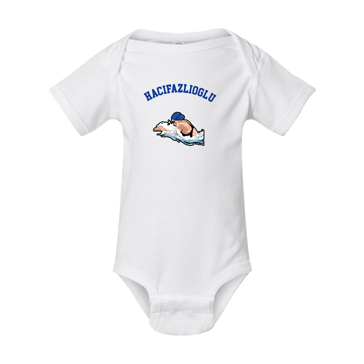 Baby Onesie — Shirsey Arch in White