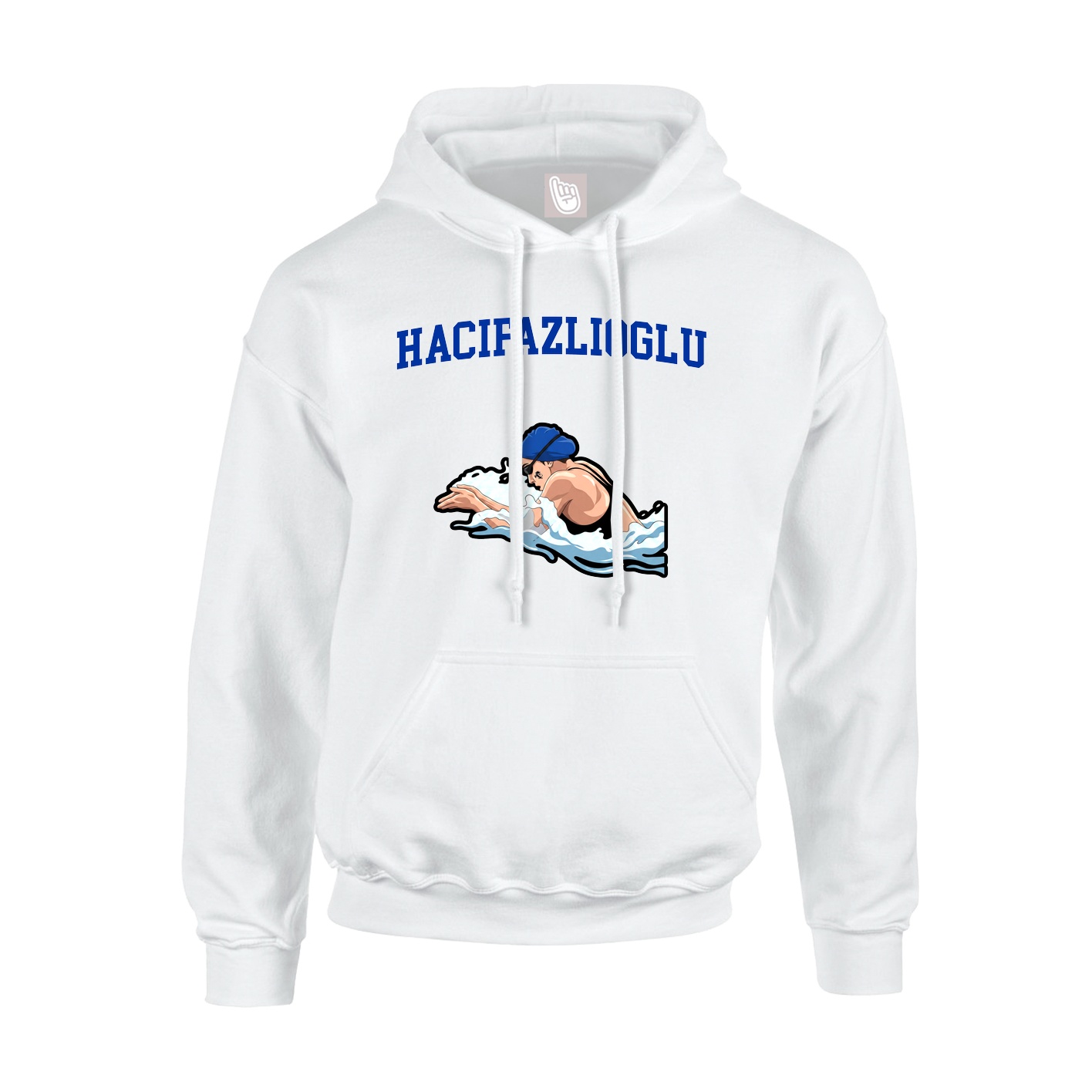 Youth Hoodie — Shirsey in White
