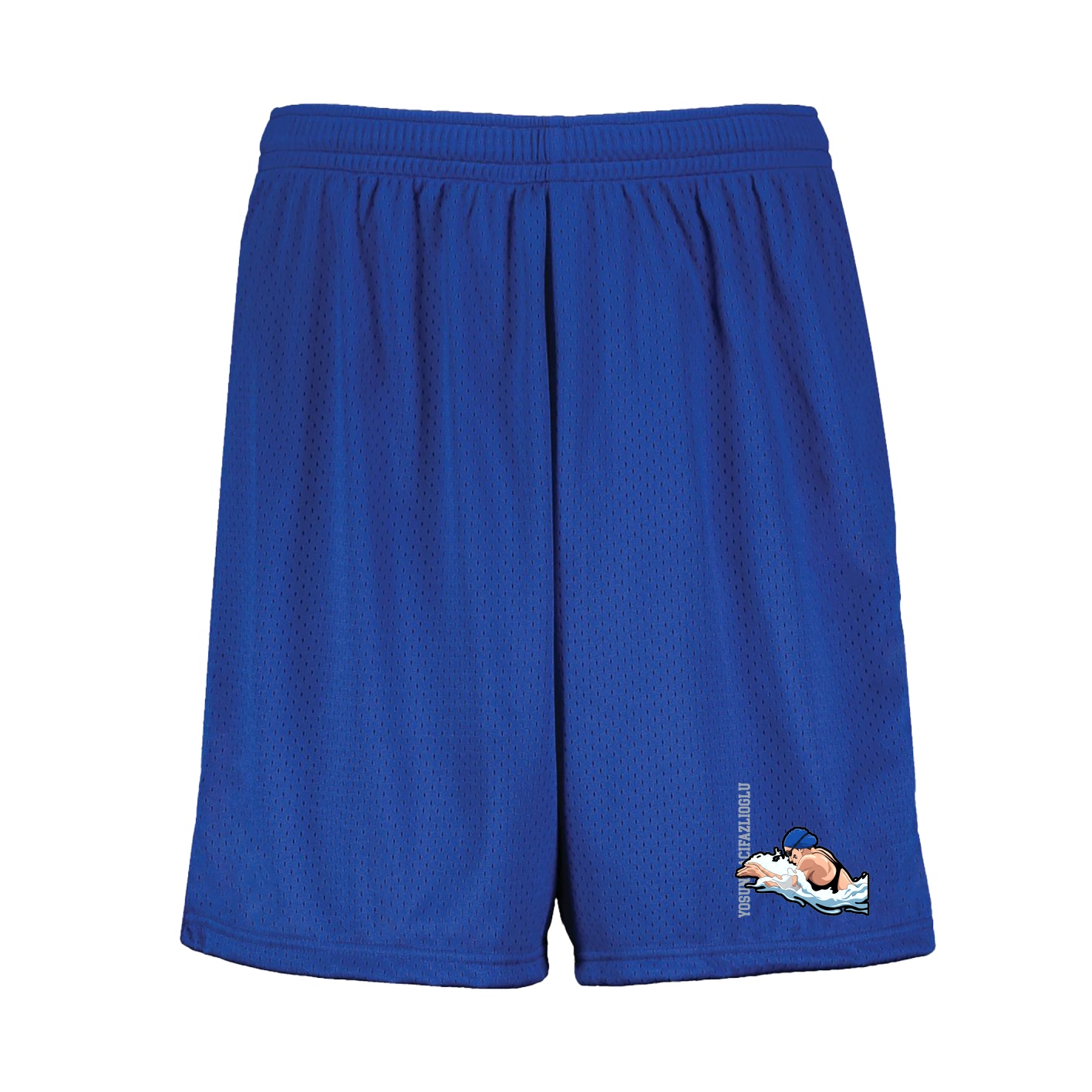 Shorts — Name Vertical in Royal