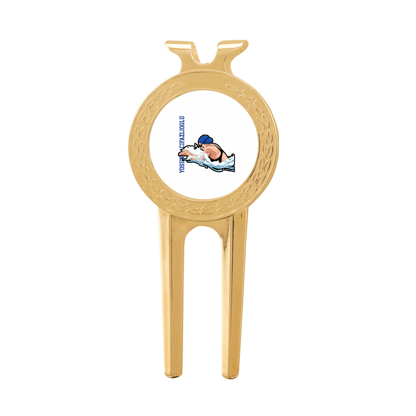 Divot Tool with Ball Marker — Name Vertical in Classic